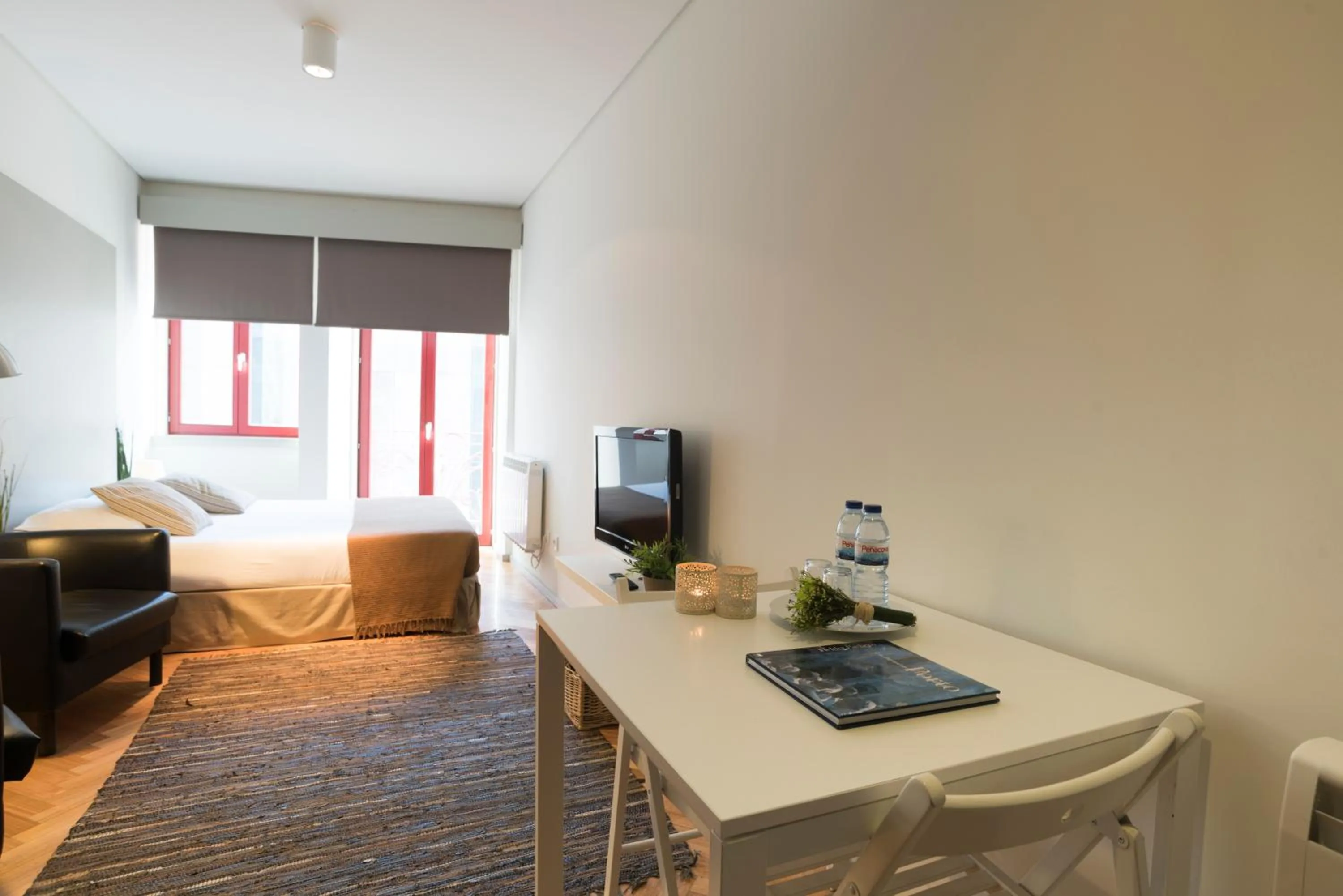 Bedroom, Bed in bnapartments Trindade