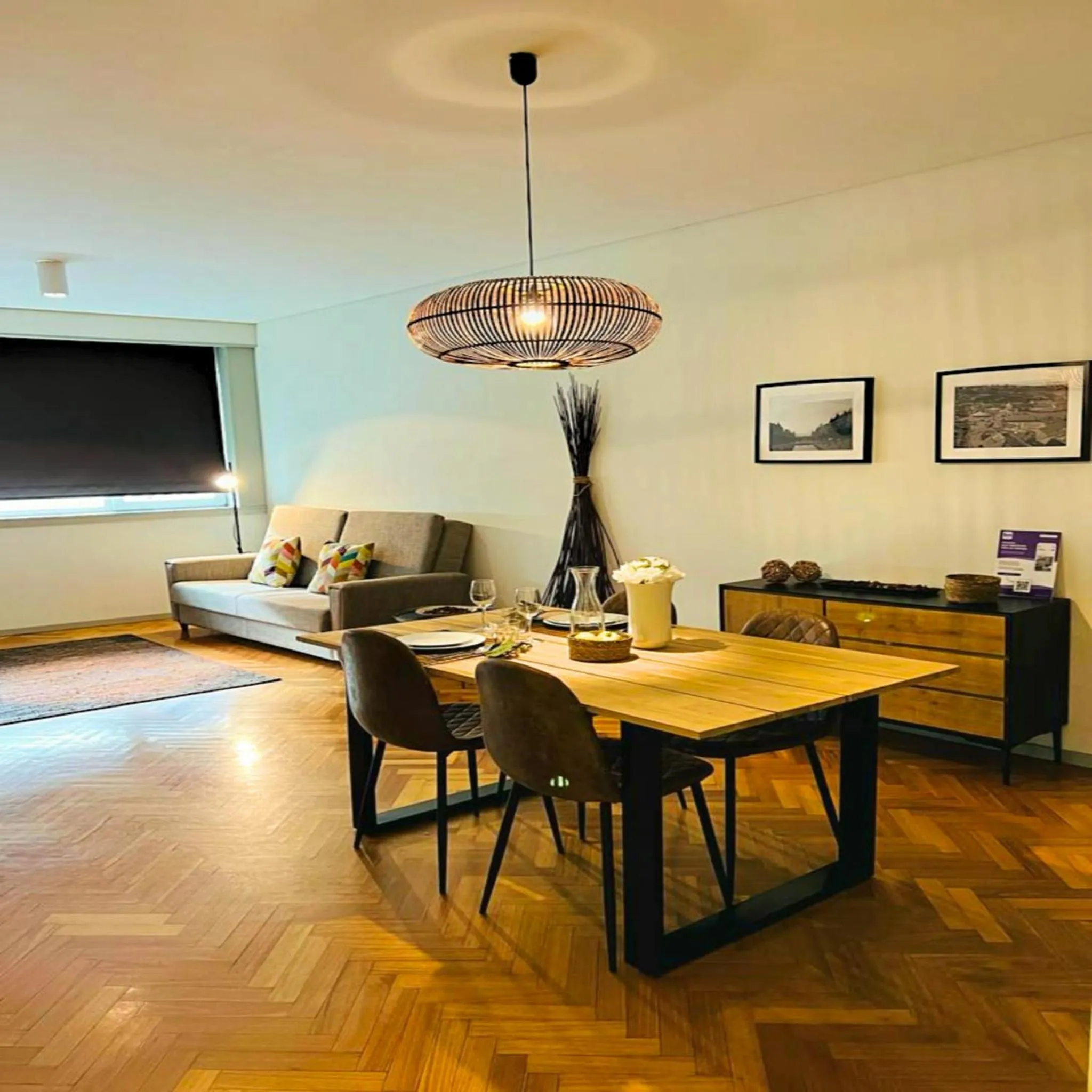 Seating area in bnapartments Trindade