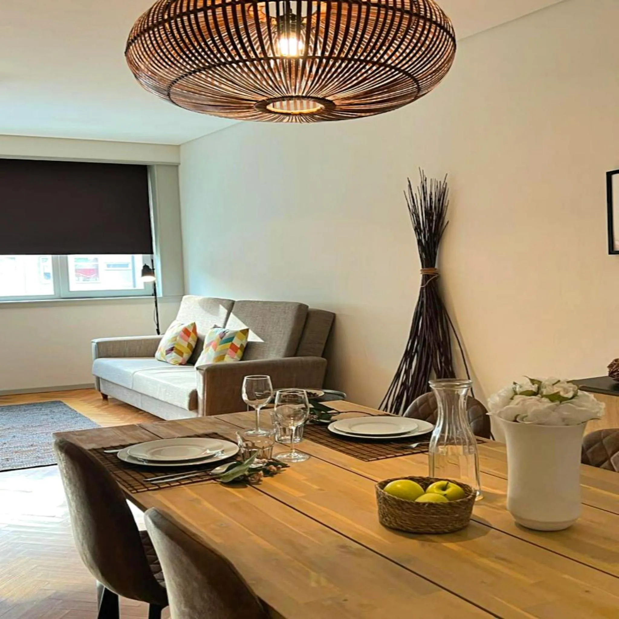 Living room in bnapartments Trindade