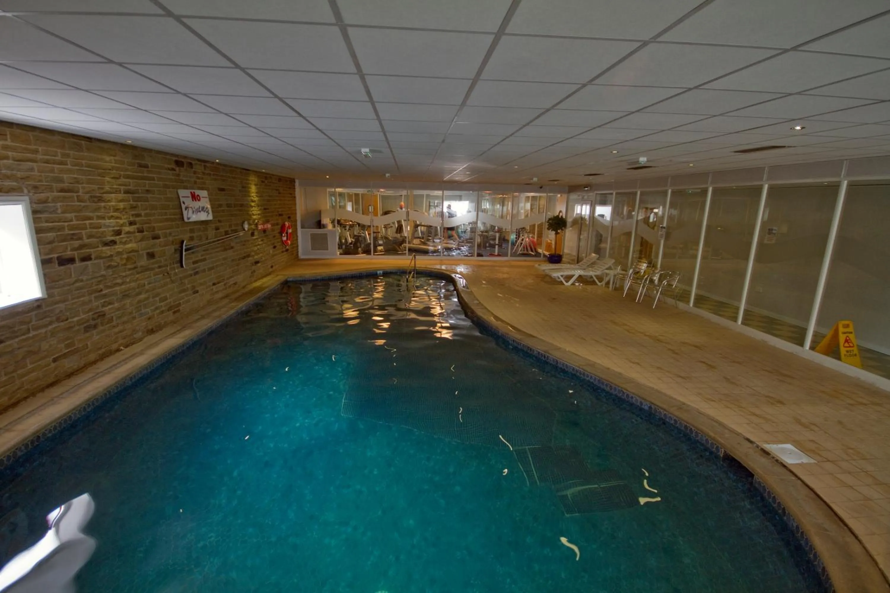 Pool view in The Highfield Hotel