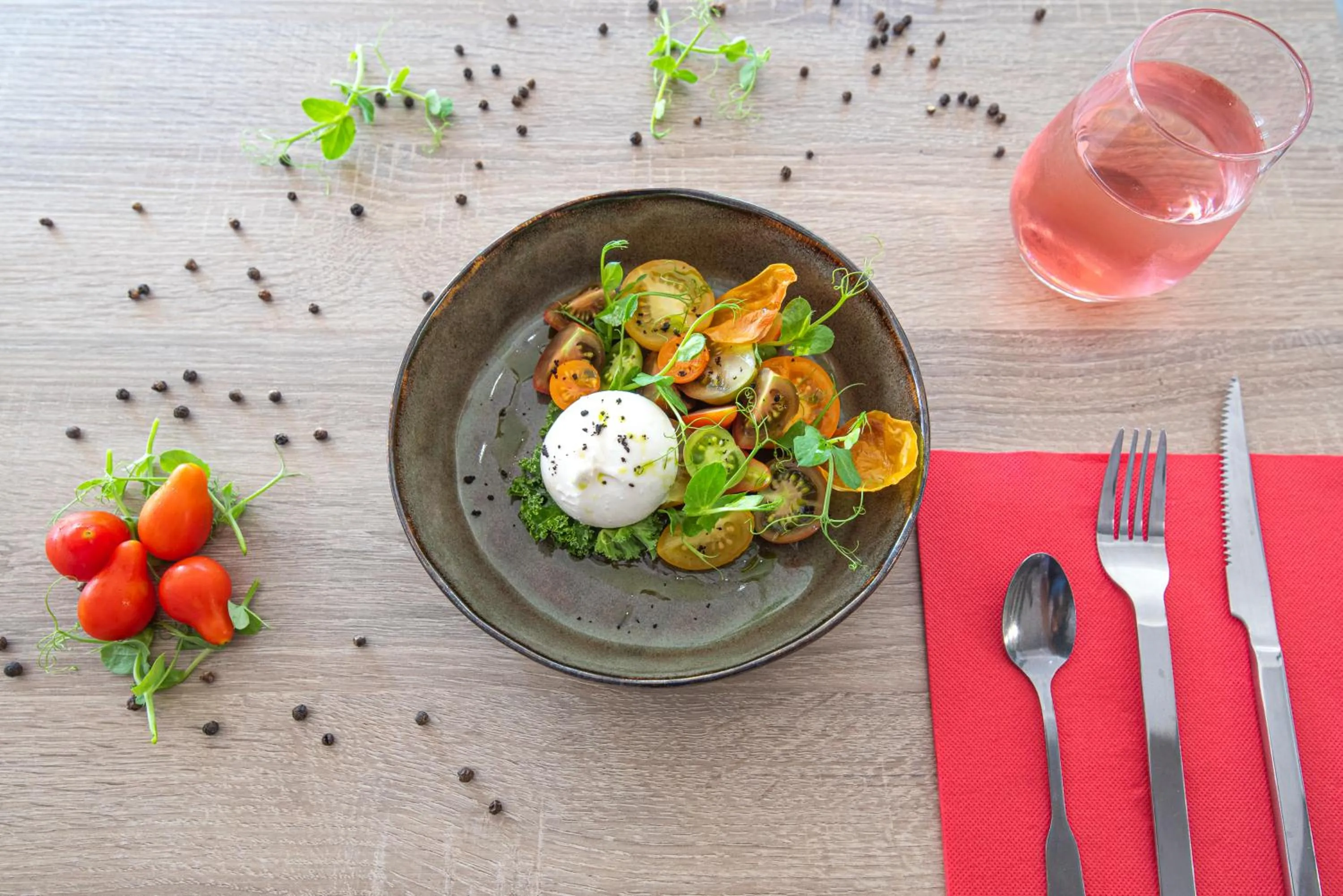 Restaurant/places to eat in Atoll Hotel Logis Angers, Beaucouzé