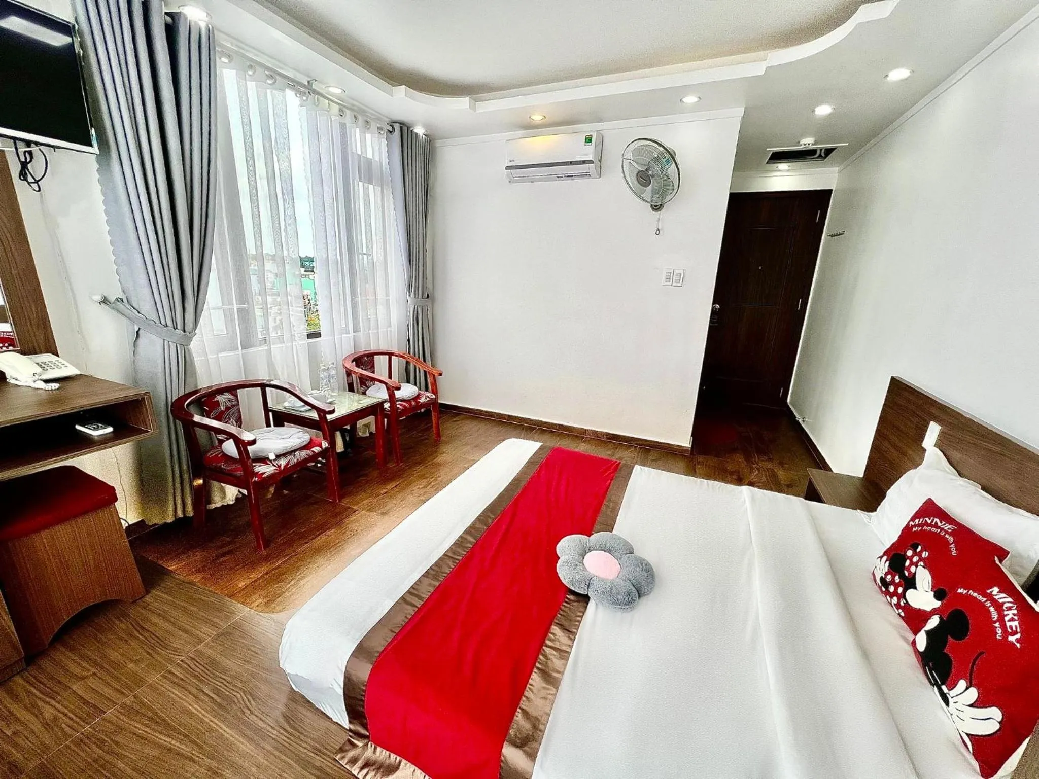 Bed in Le Tuan Minh Hotel