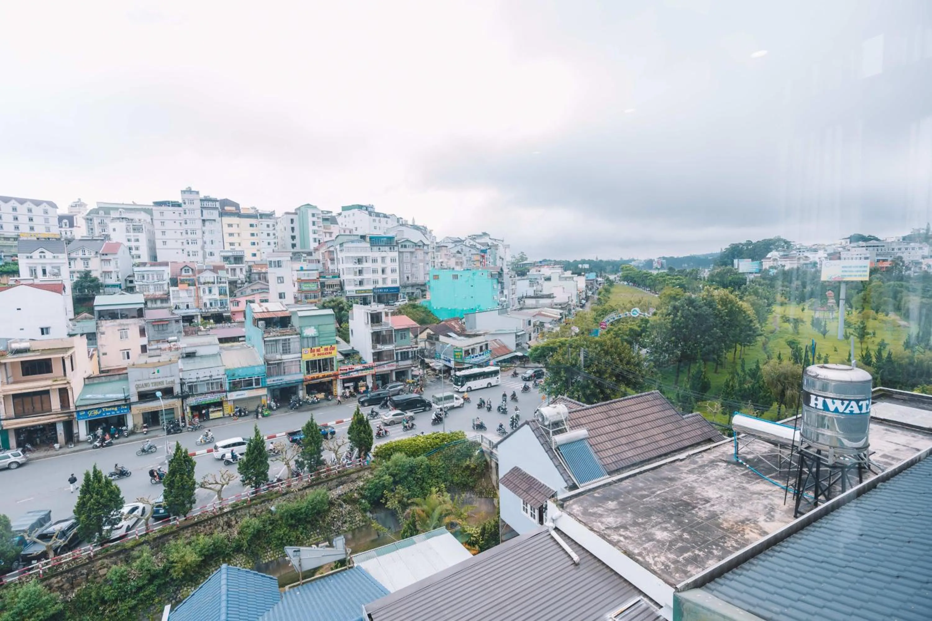 City view in Le Tuan Minh Hotel