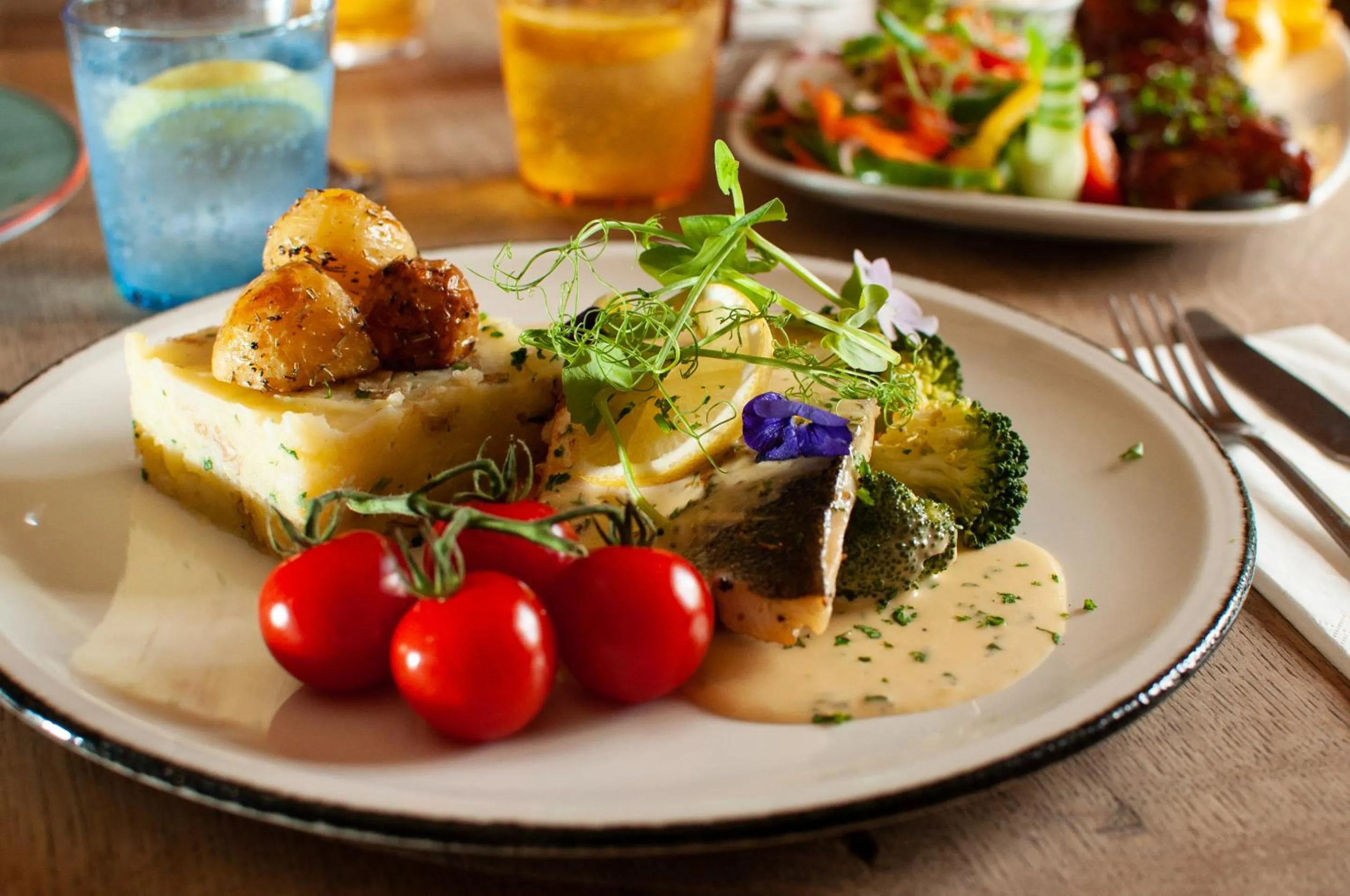 Food and drinks in Barn Owl Inn