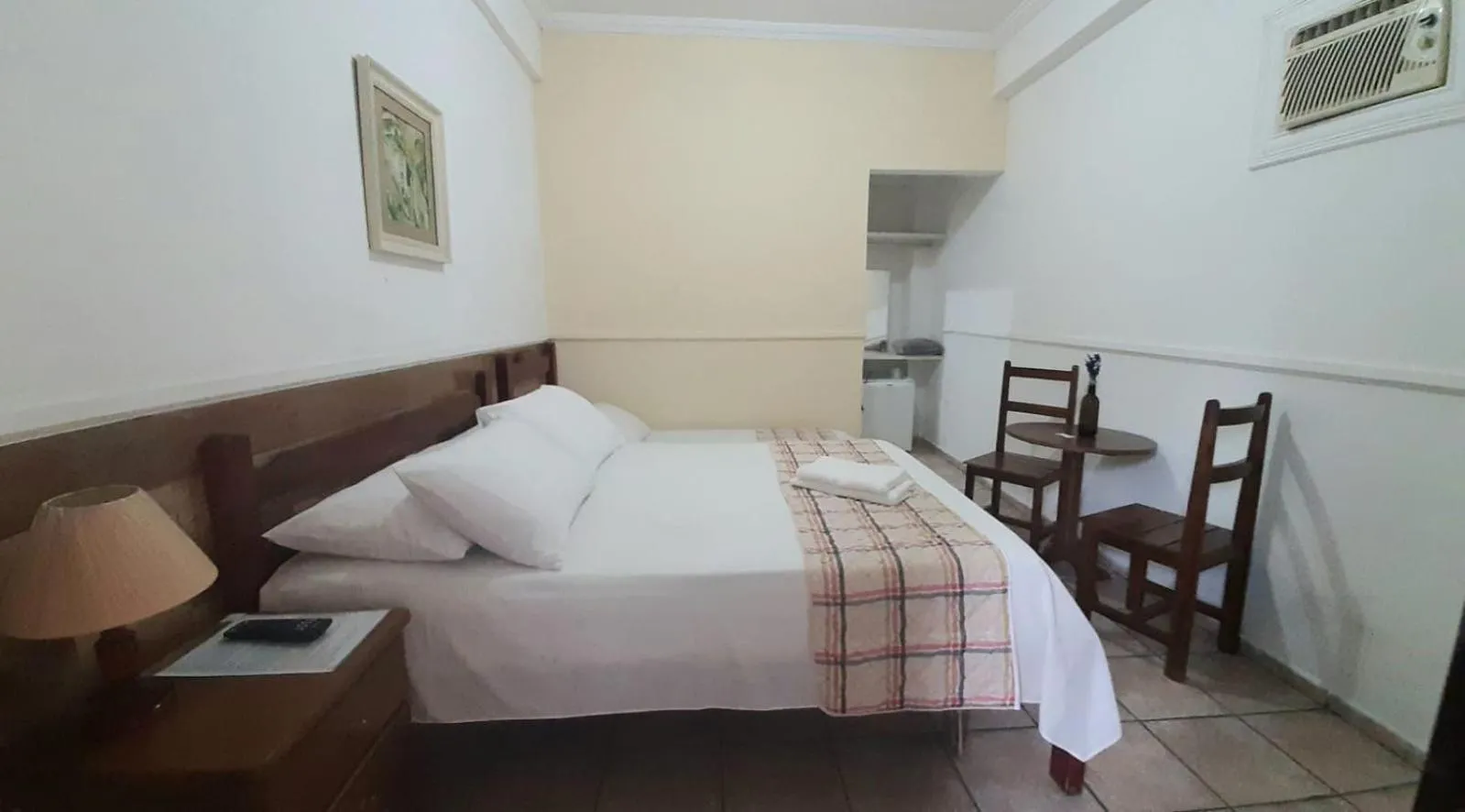 Bed in Pousada Mari