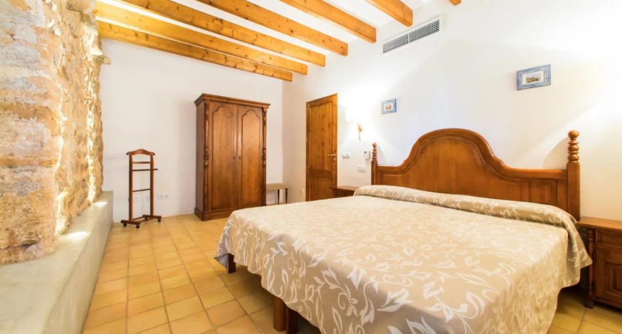 Bed in Finca Hotel Ses Cases Noves