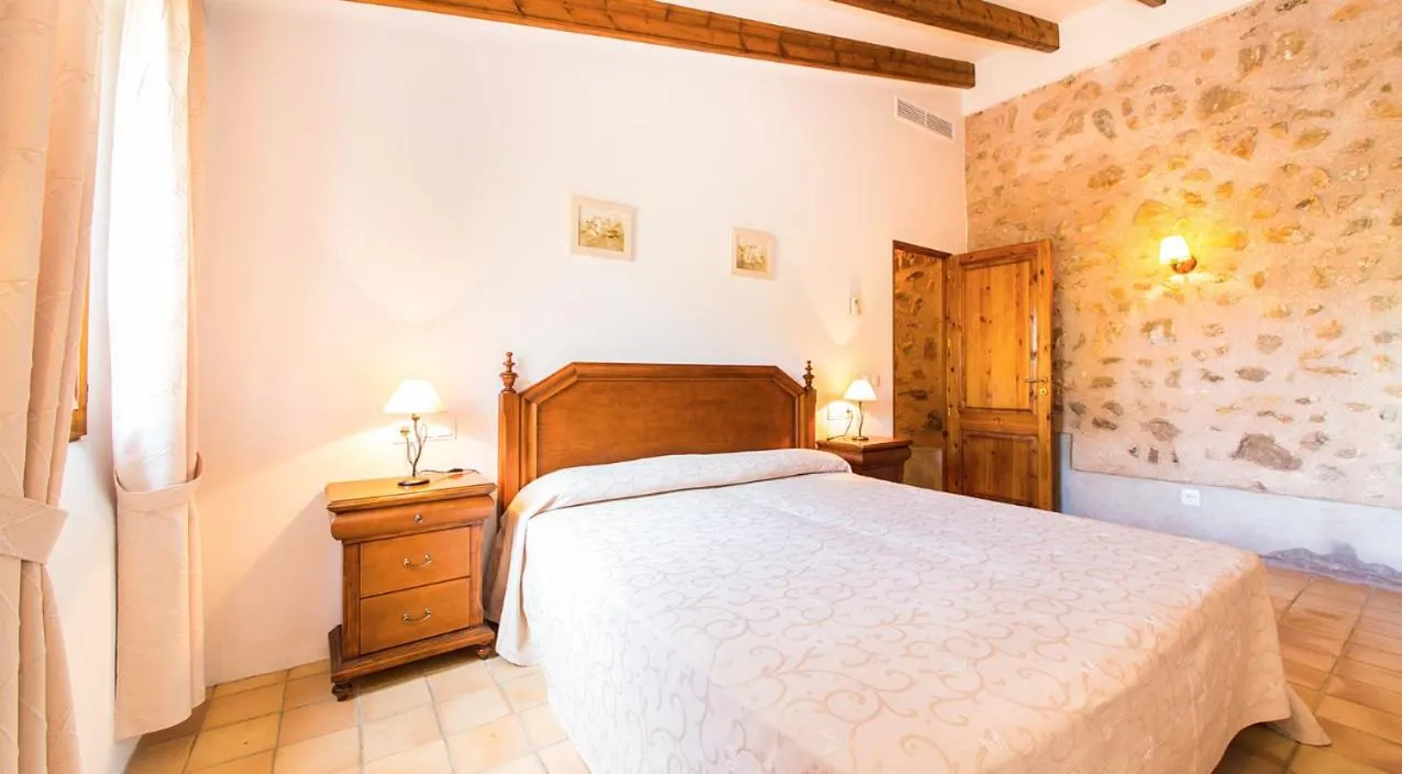 Bed in Finca Hotel Ses Cases Noves