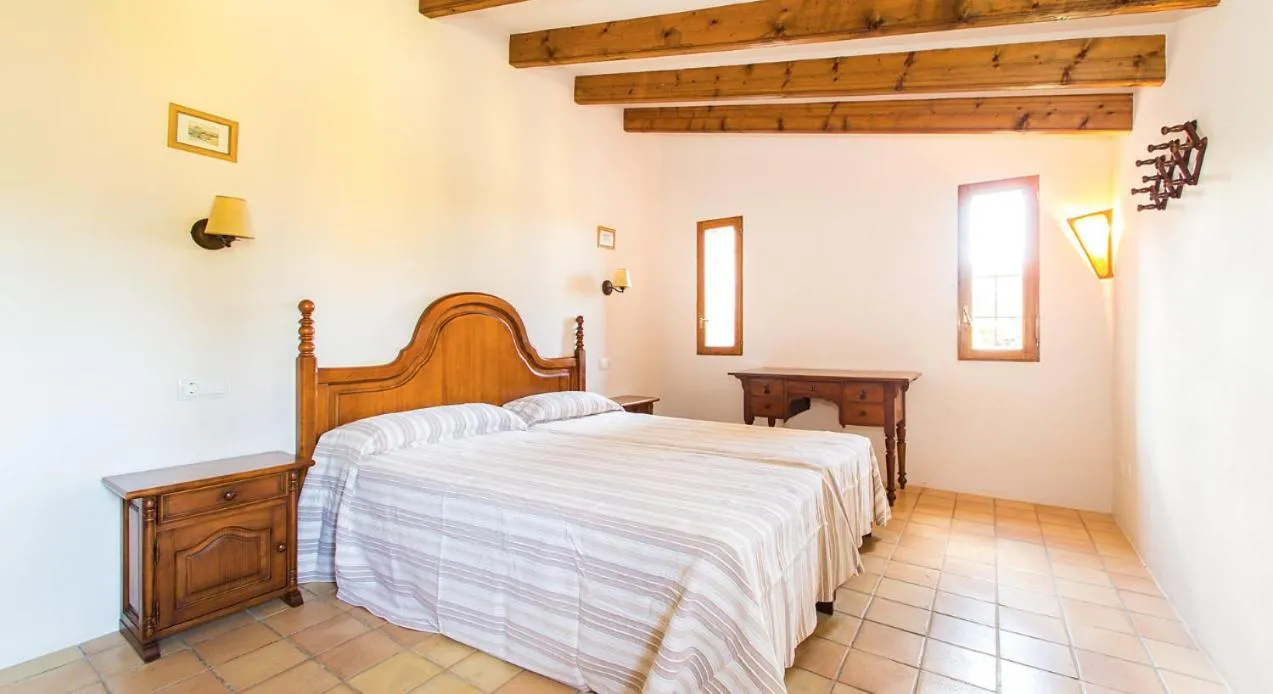 Bed in Finca Hotel Ses Cases Noves