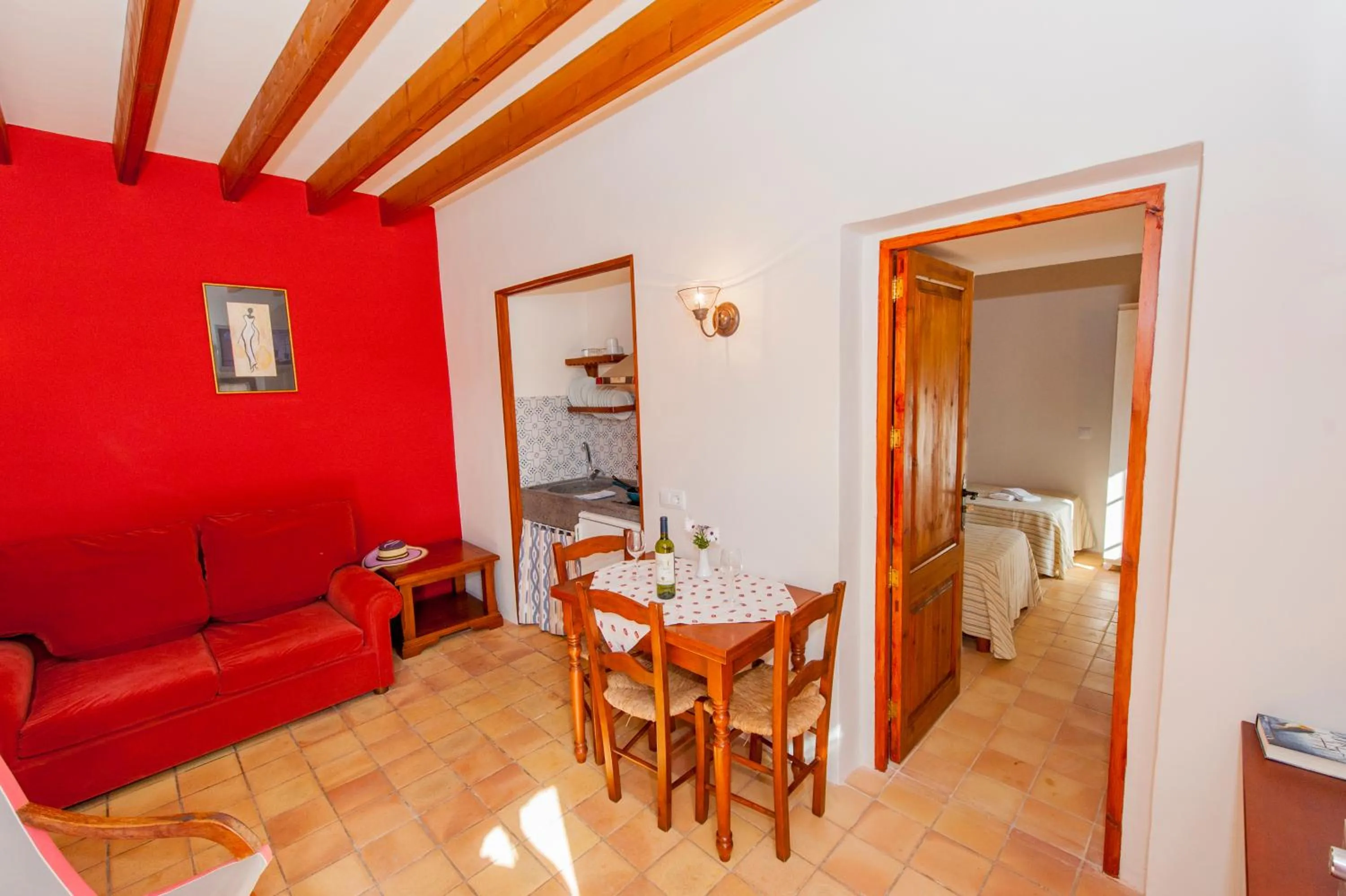 Living room in Finca Hotel Ses Cases Noves