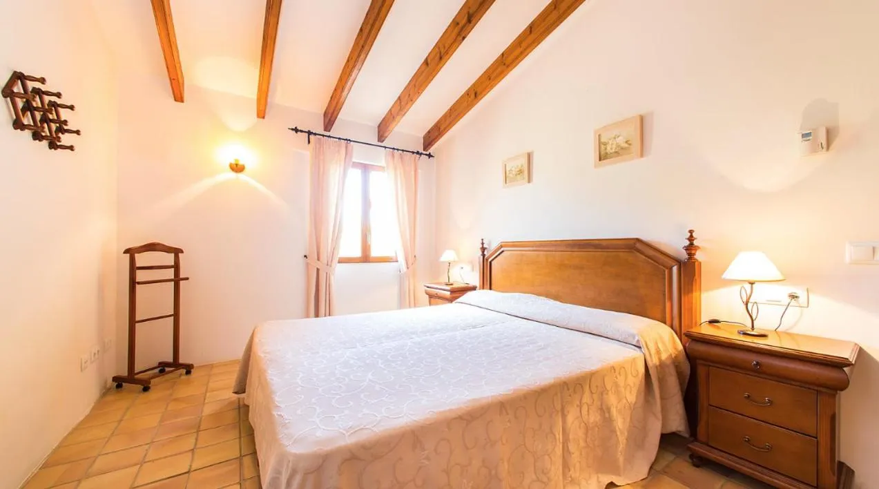 Bed in Finca Hotel Ses Cases Noves