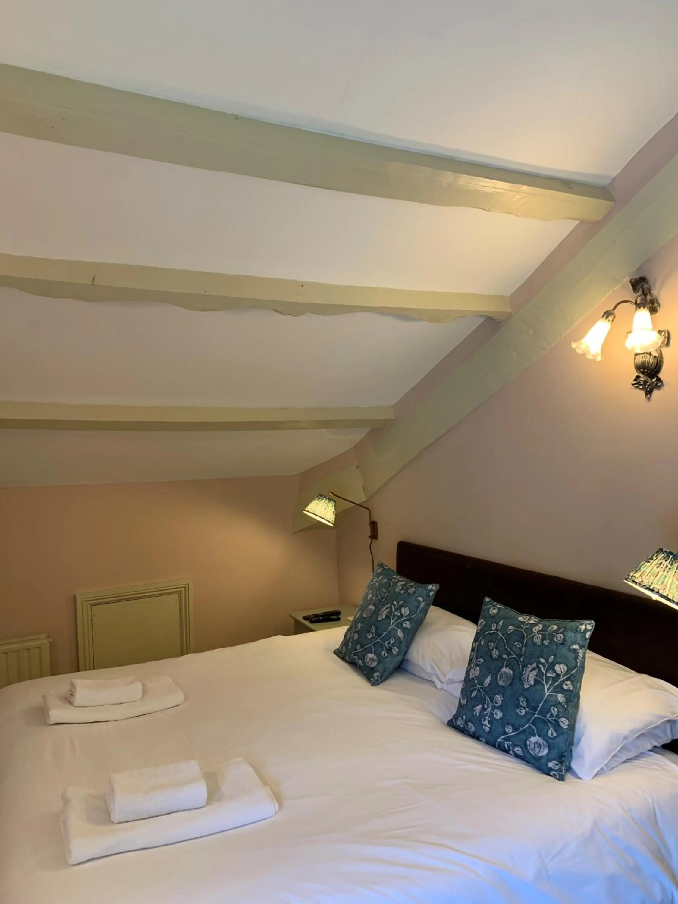 Bed in The Exmoor Forest Inn