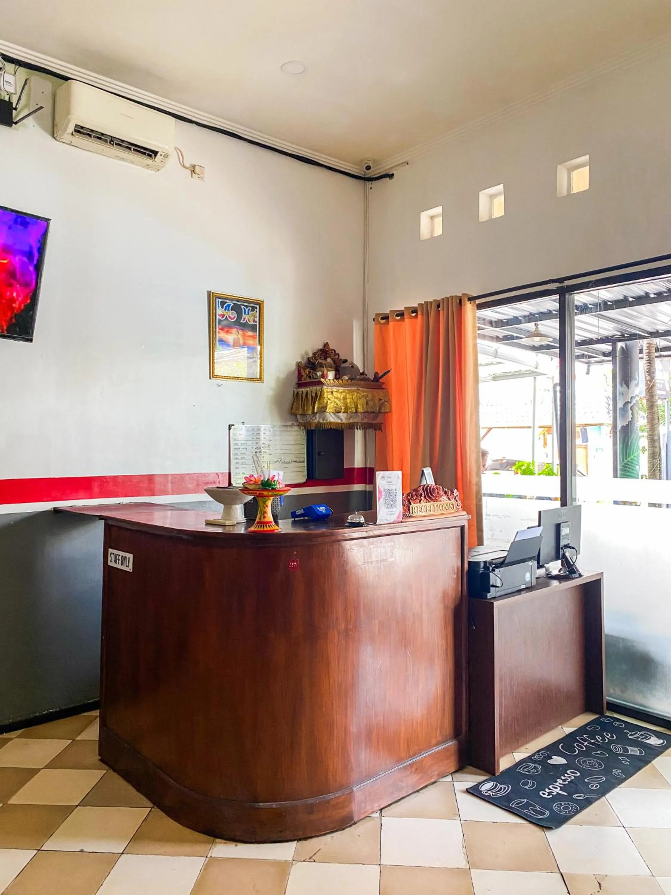 Lobby or reception in ALA Hostel