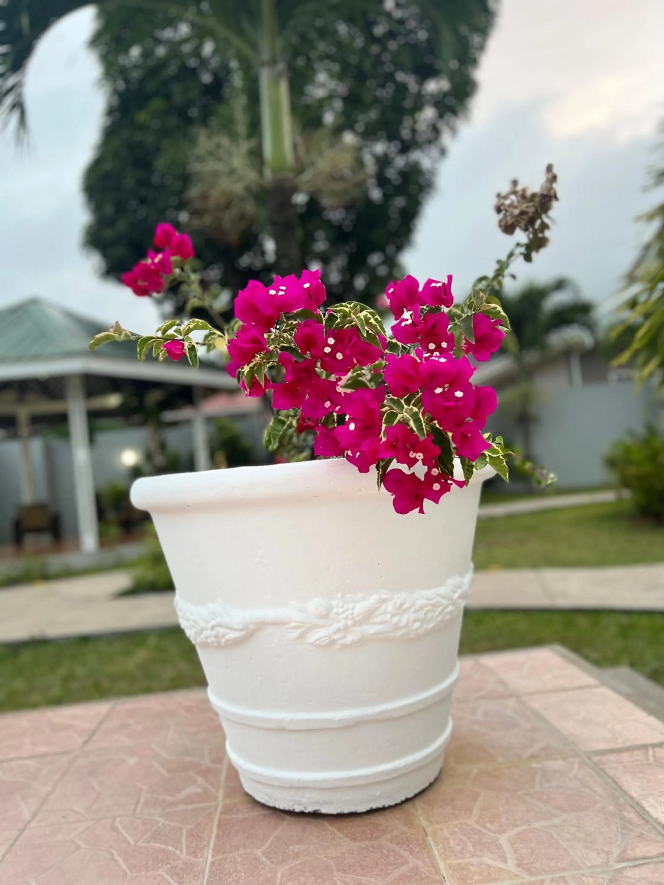 Decorative detail in Hotel La Roussette