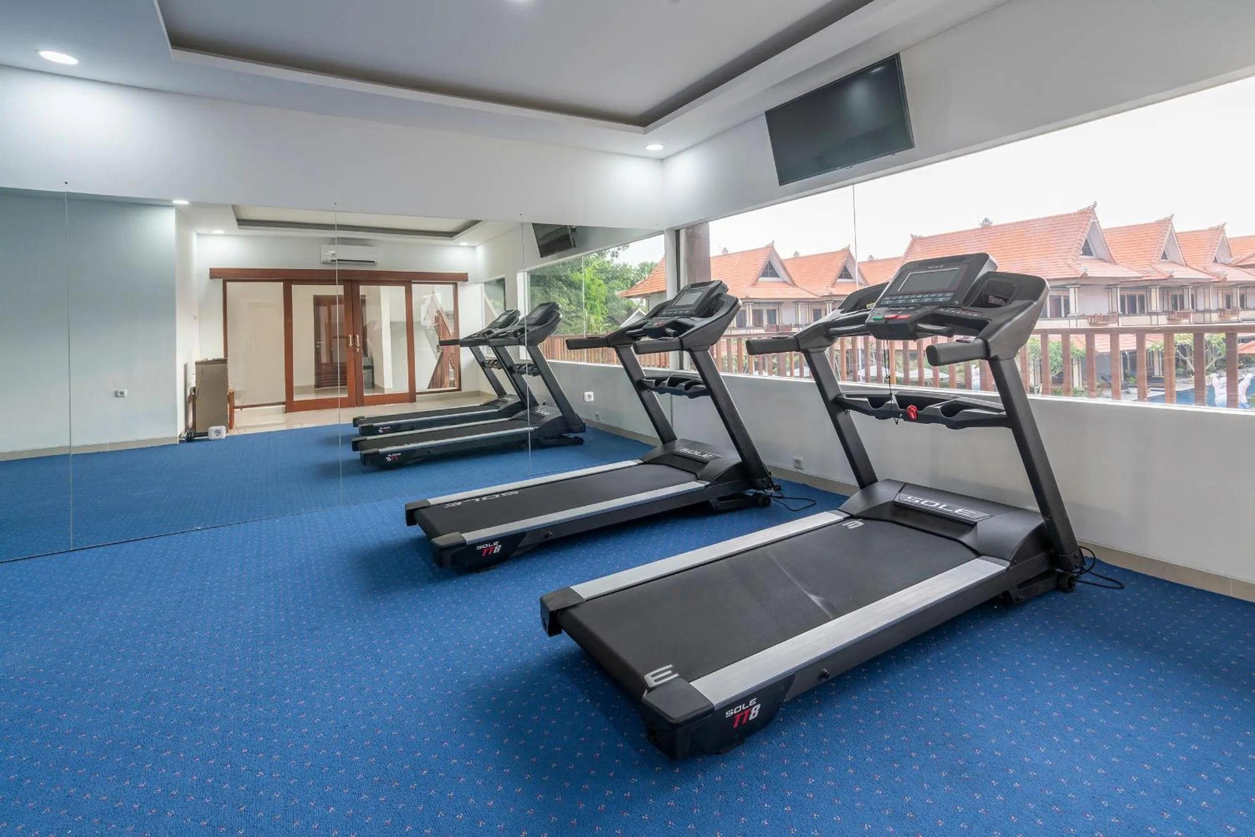 Fitness centre/facilities in The Salila Beach Resort