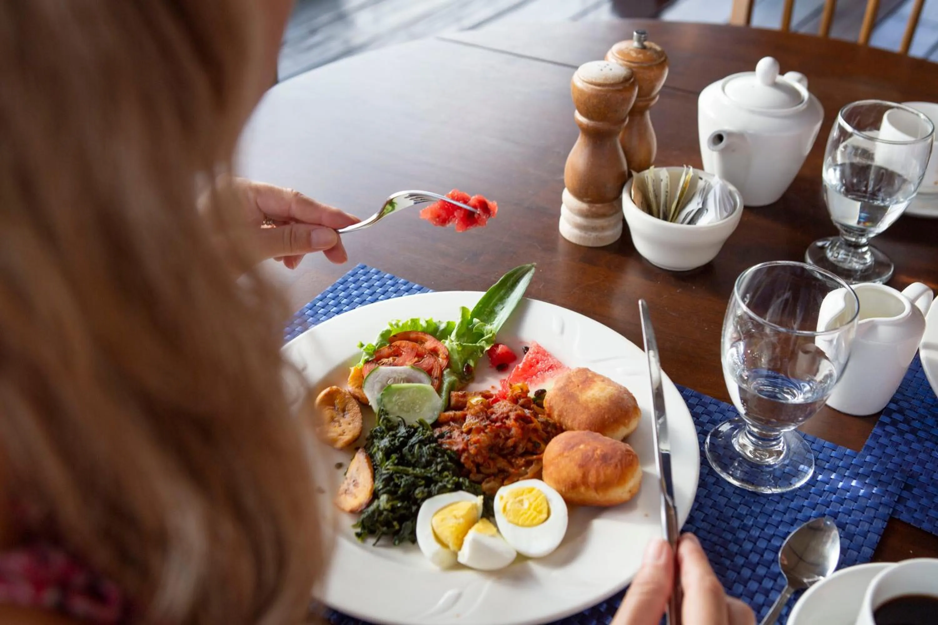 Restaurant/places to eat in Copper and Lumber Store Hotel