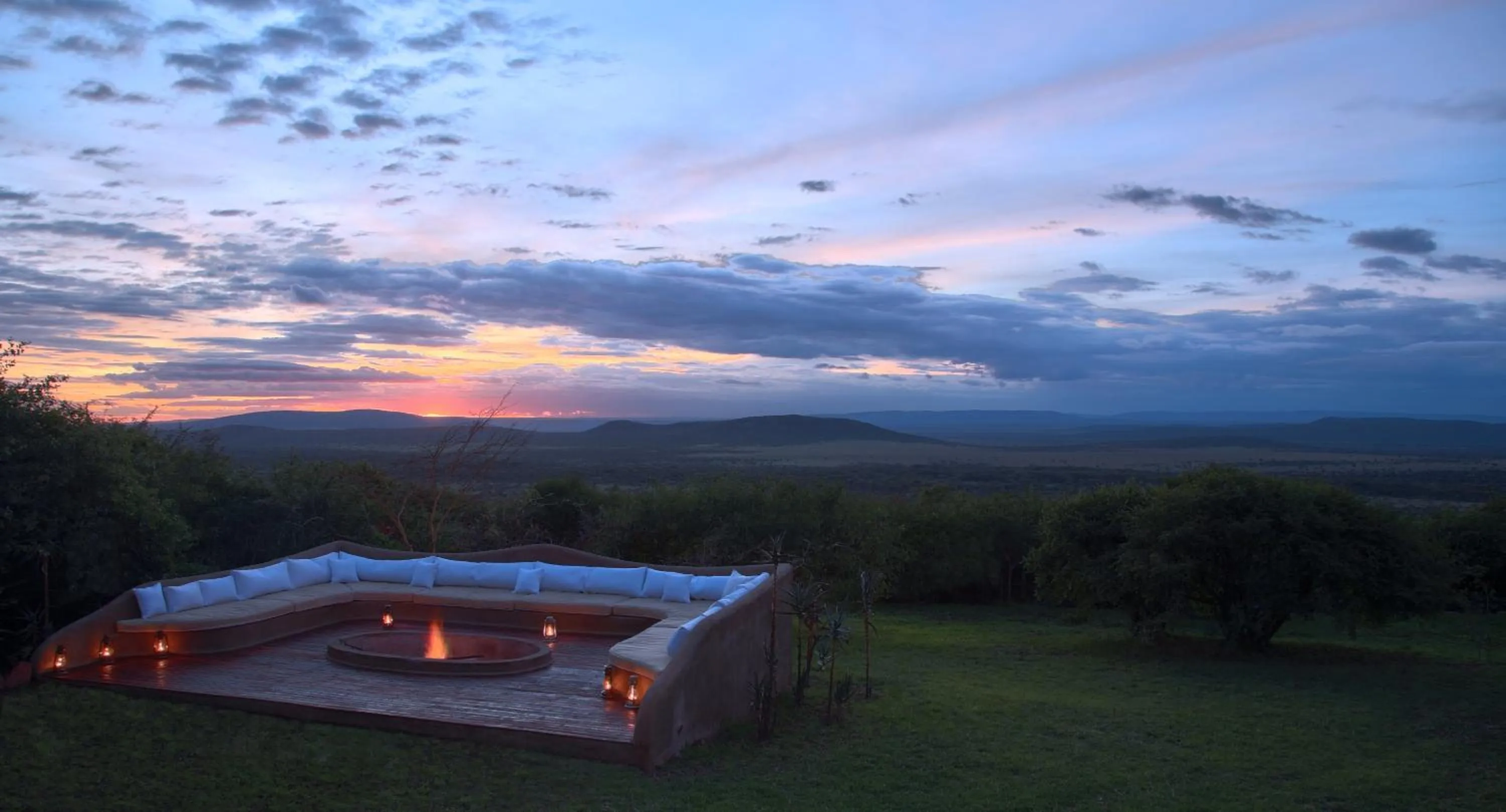 Garden in Olarro Lodge