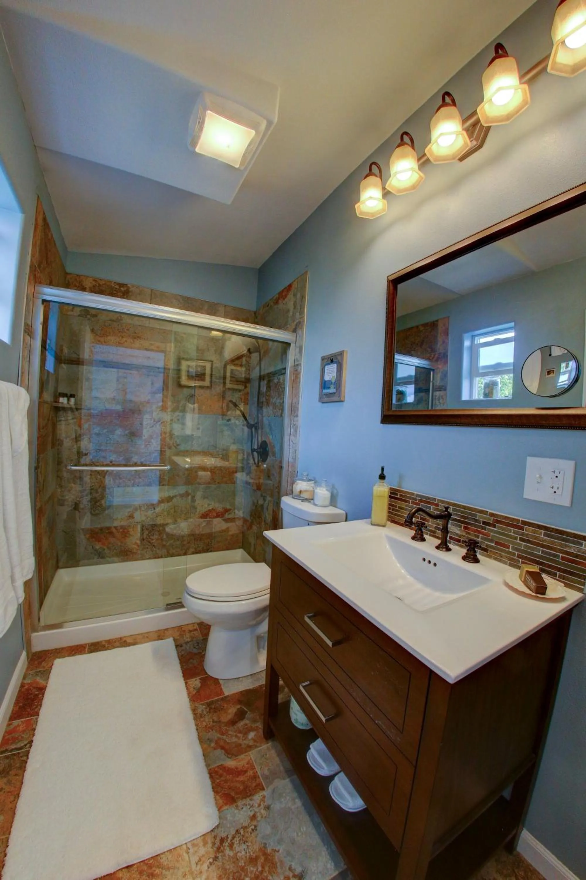 Shower in The Lighthouse