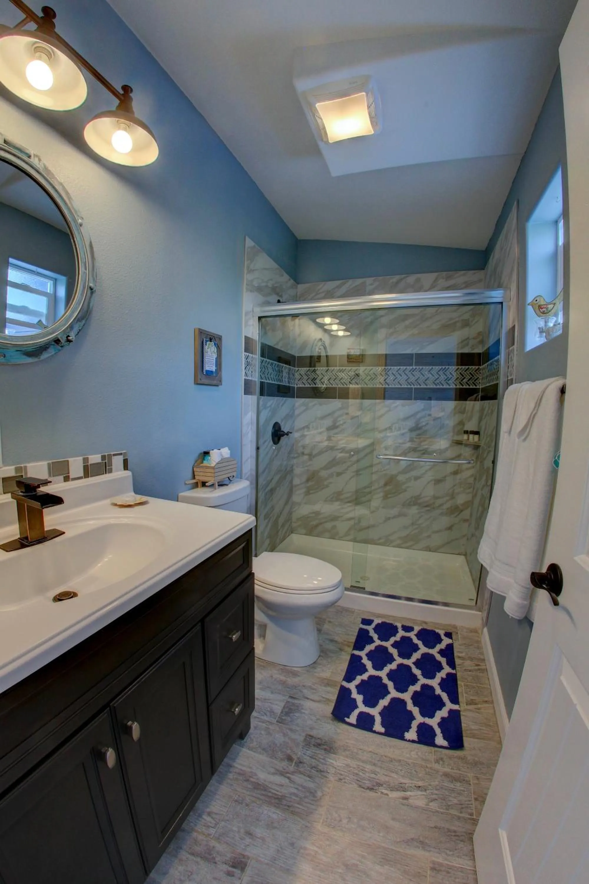 Shower in The Lighthouse