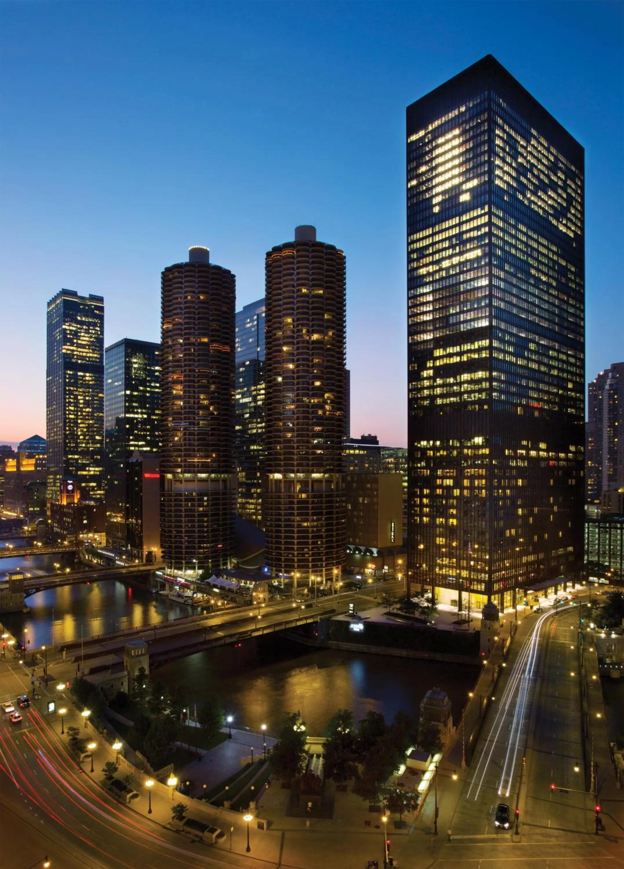 Bird's eye view in The Langham Chicago