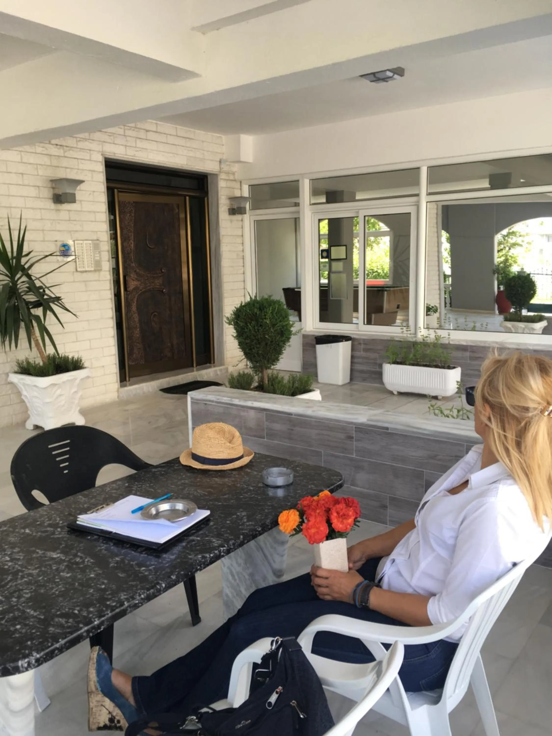 Lobby or reception in Dionisos Blue