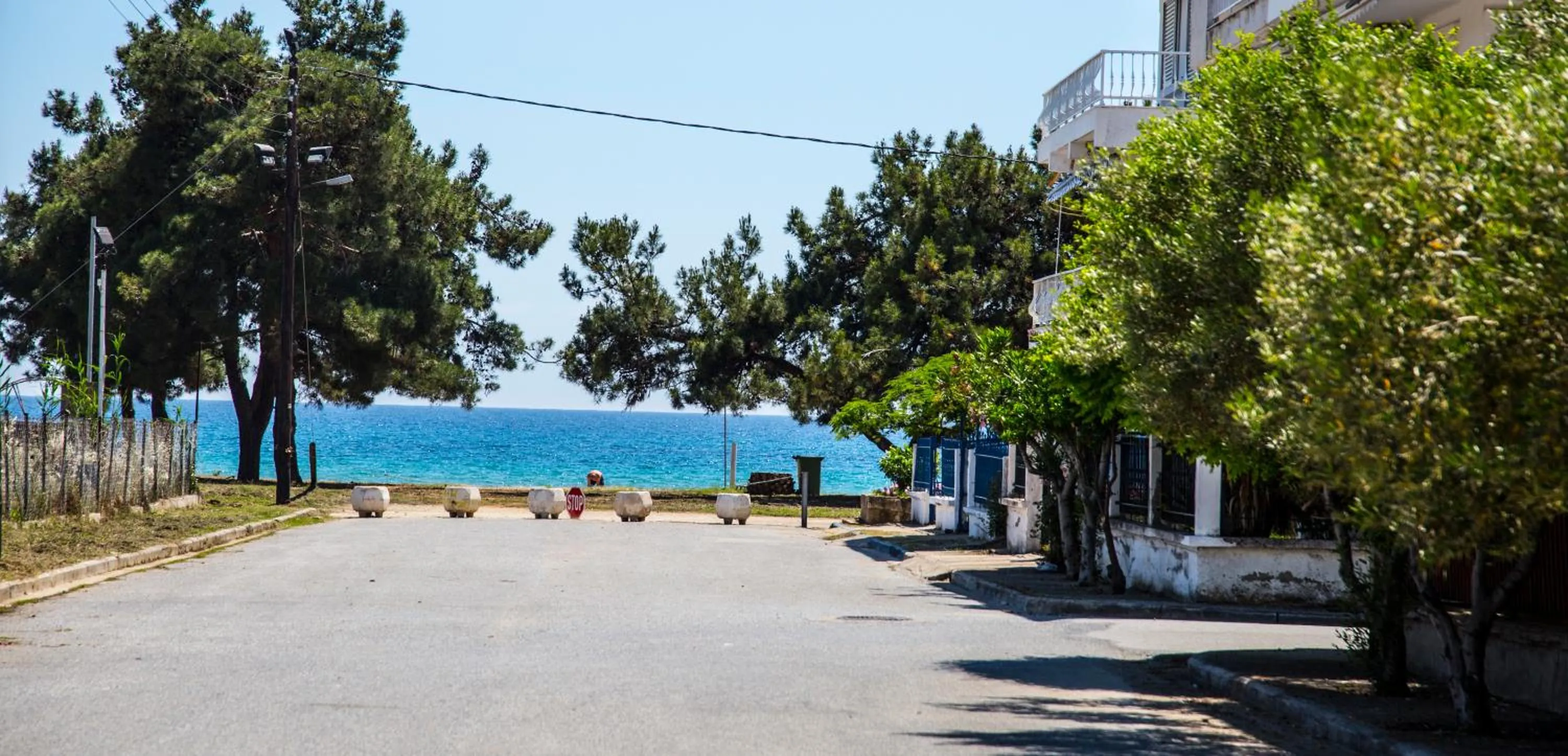 Sea view in Dionisos Blue