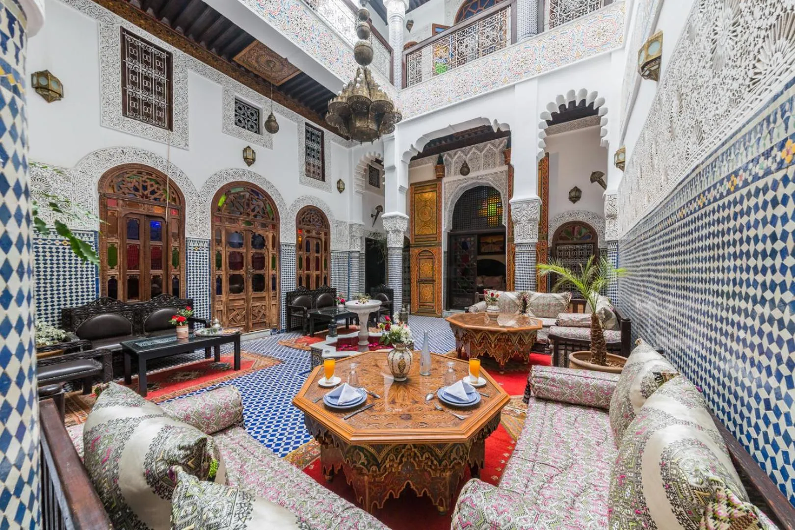 Patio in Riad Ghita Palace