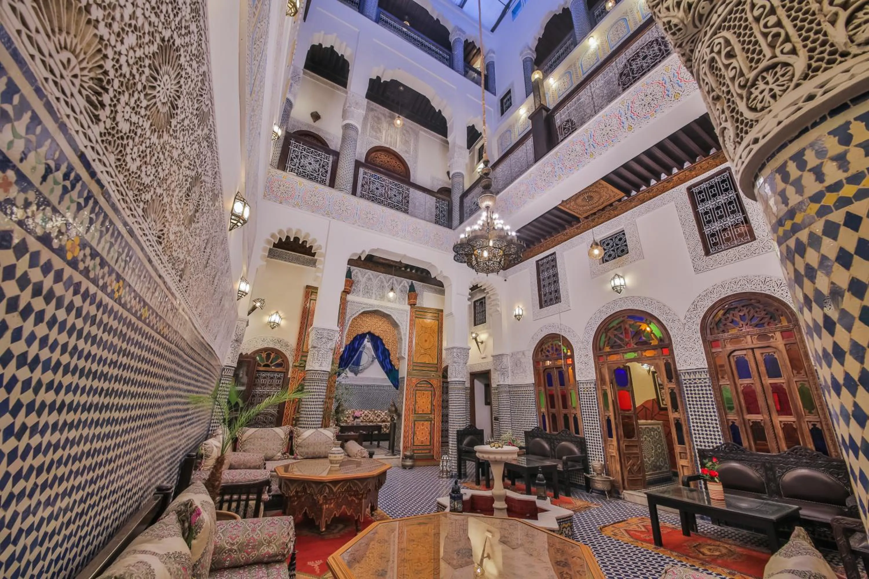 Patio in Riad Ghita Palace