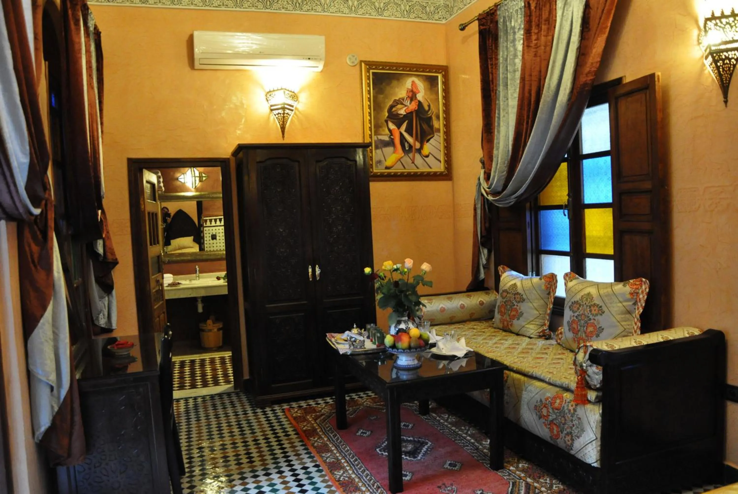 Bedroom in Riad Ghita Palace
