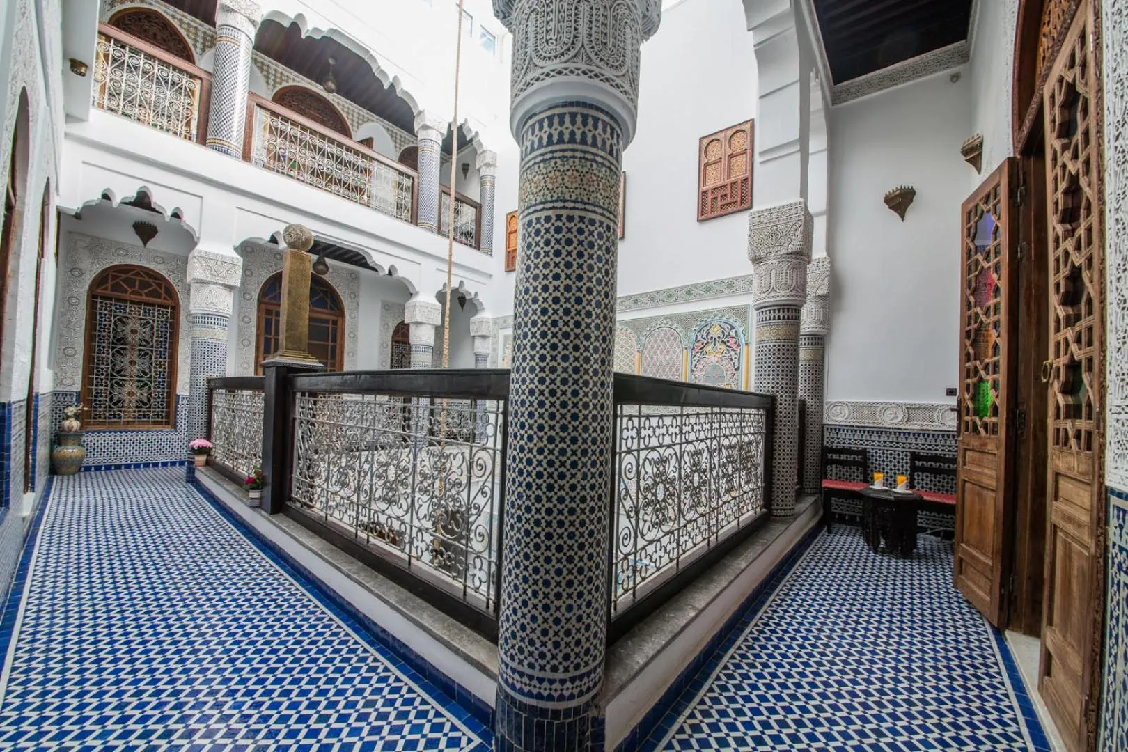 Balcony/Terrace in Riad Ghita Palace