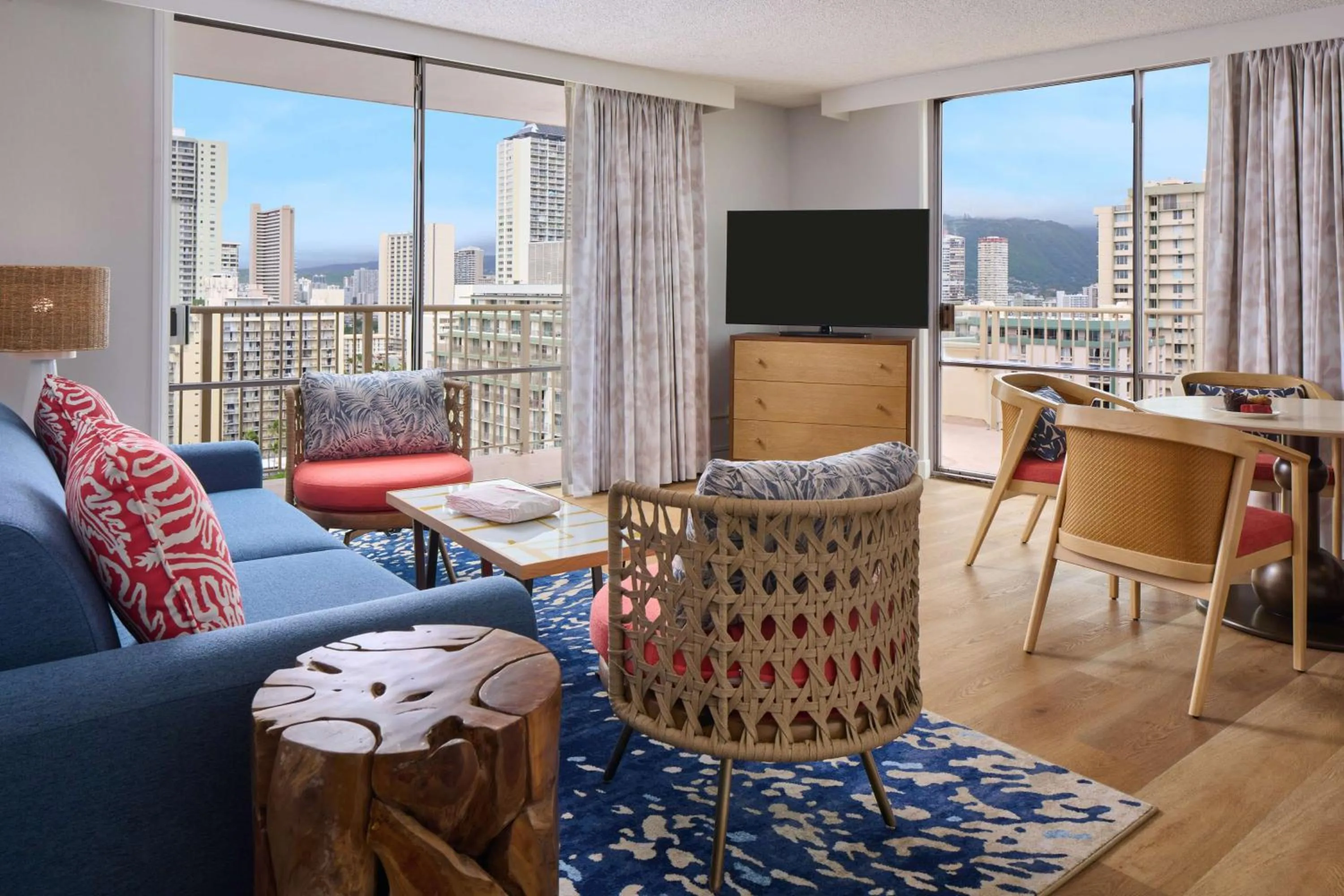 Photo of the whole room in OUTRIGGER Waikiki Paradise Hotel