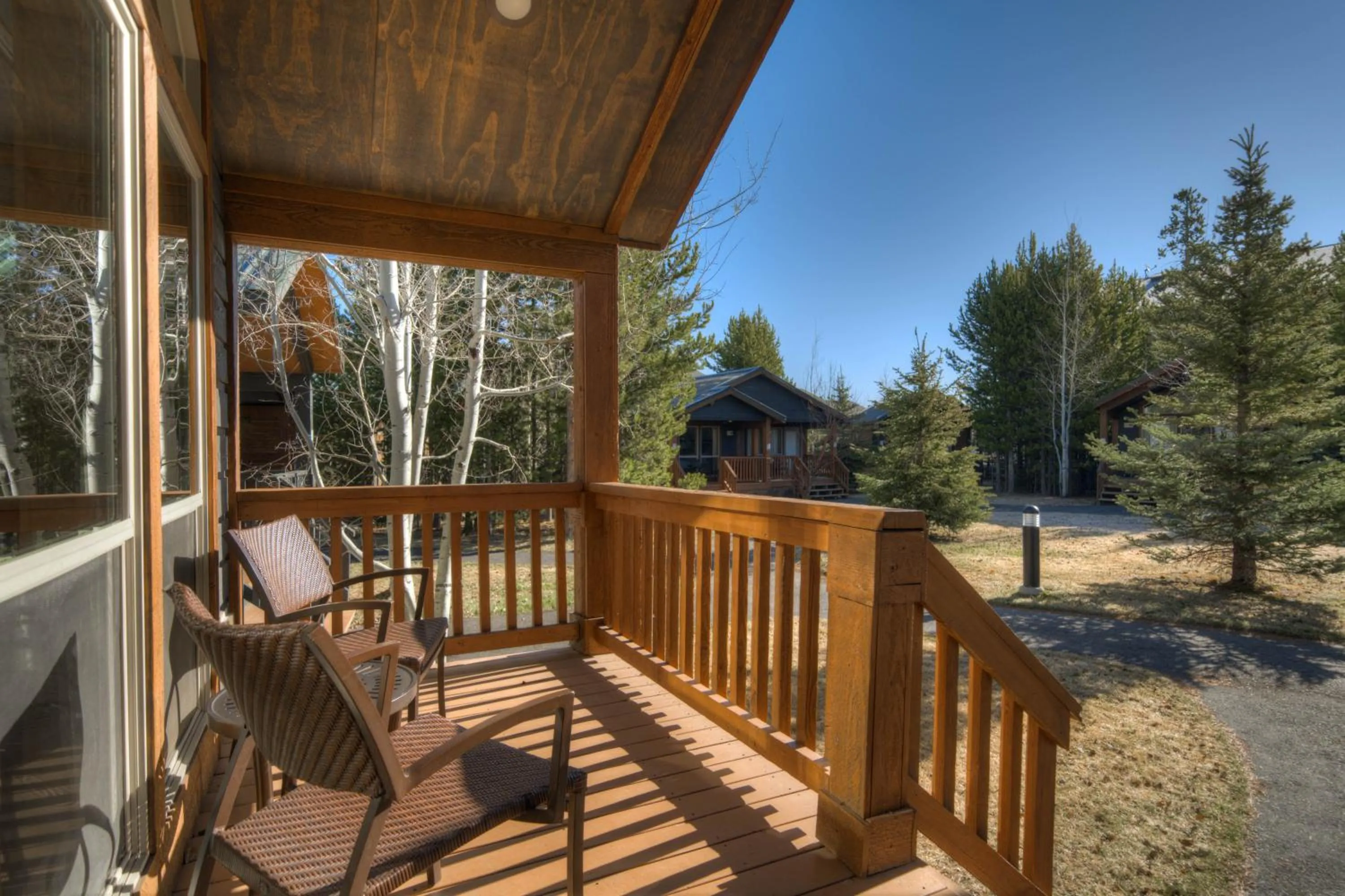 Property building in Explorer Cabins at Yellowstone