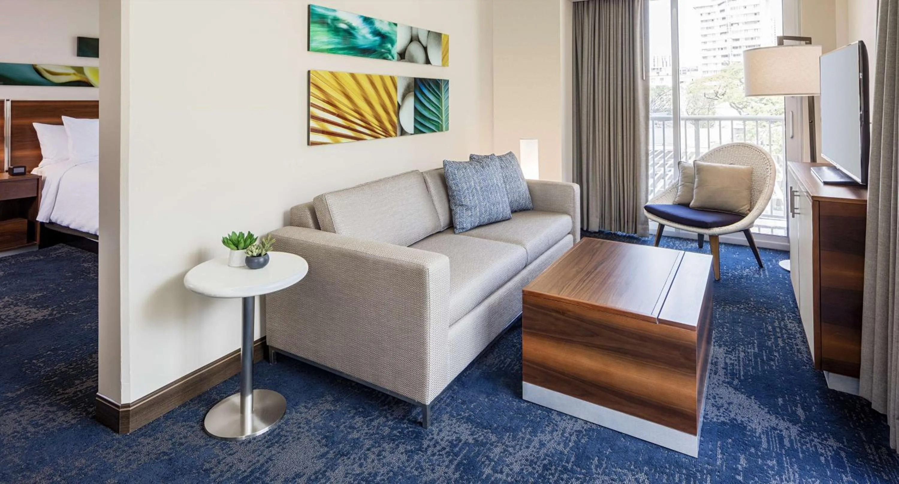 View (from property/room) in Hilton Garden Inn Waikiki Beach