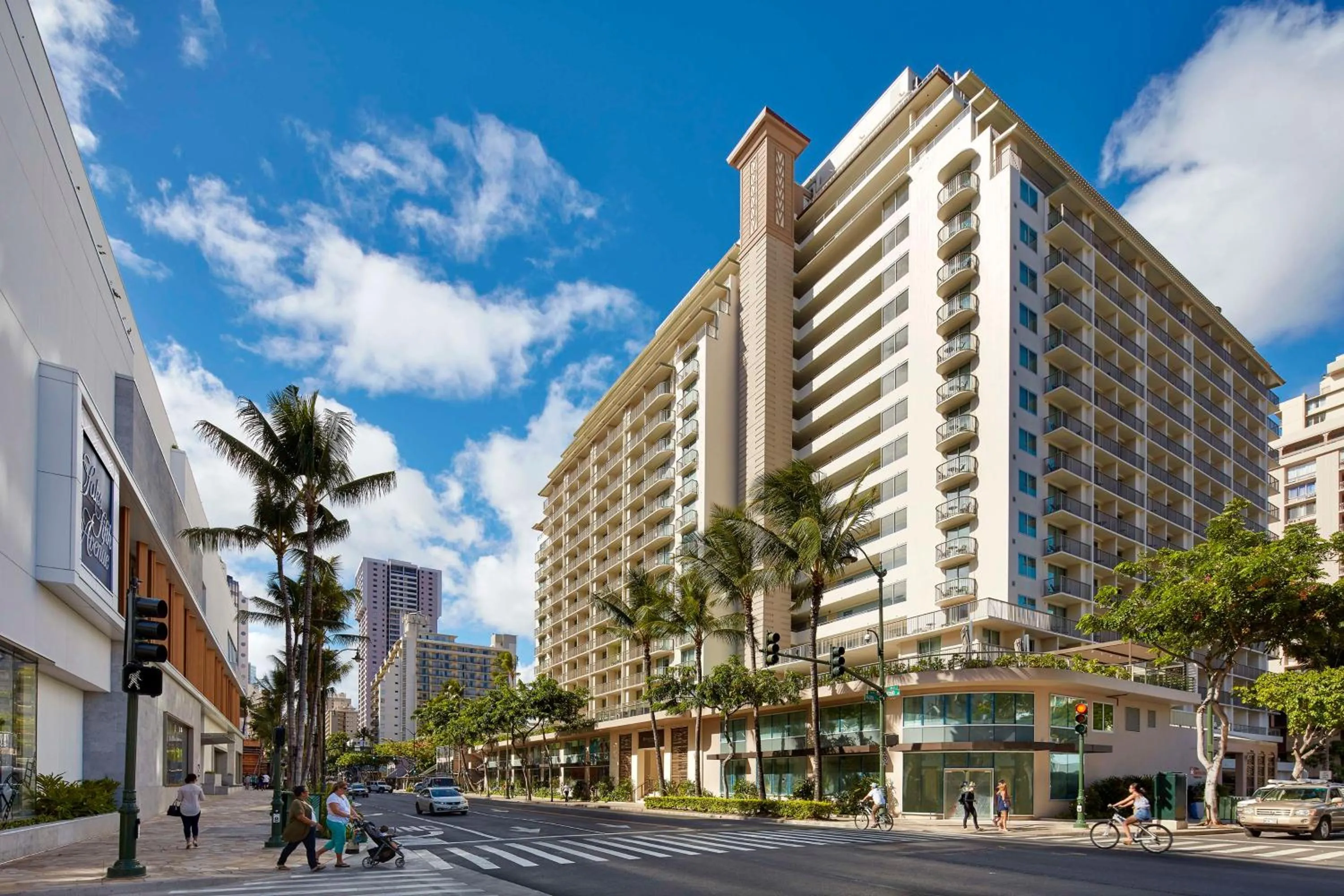 Property building in Hilton Garden Inn Waikiki Beach