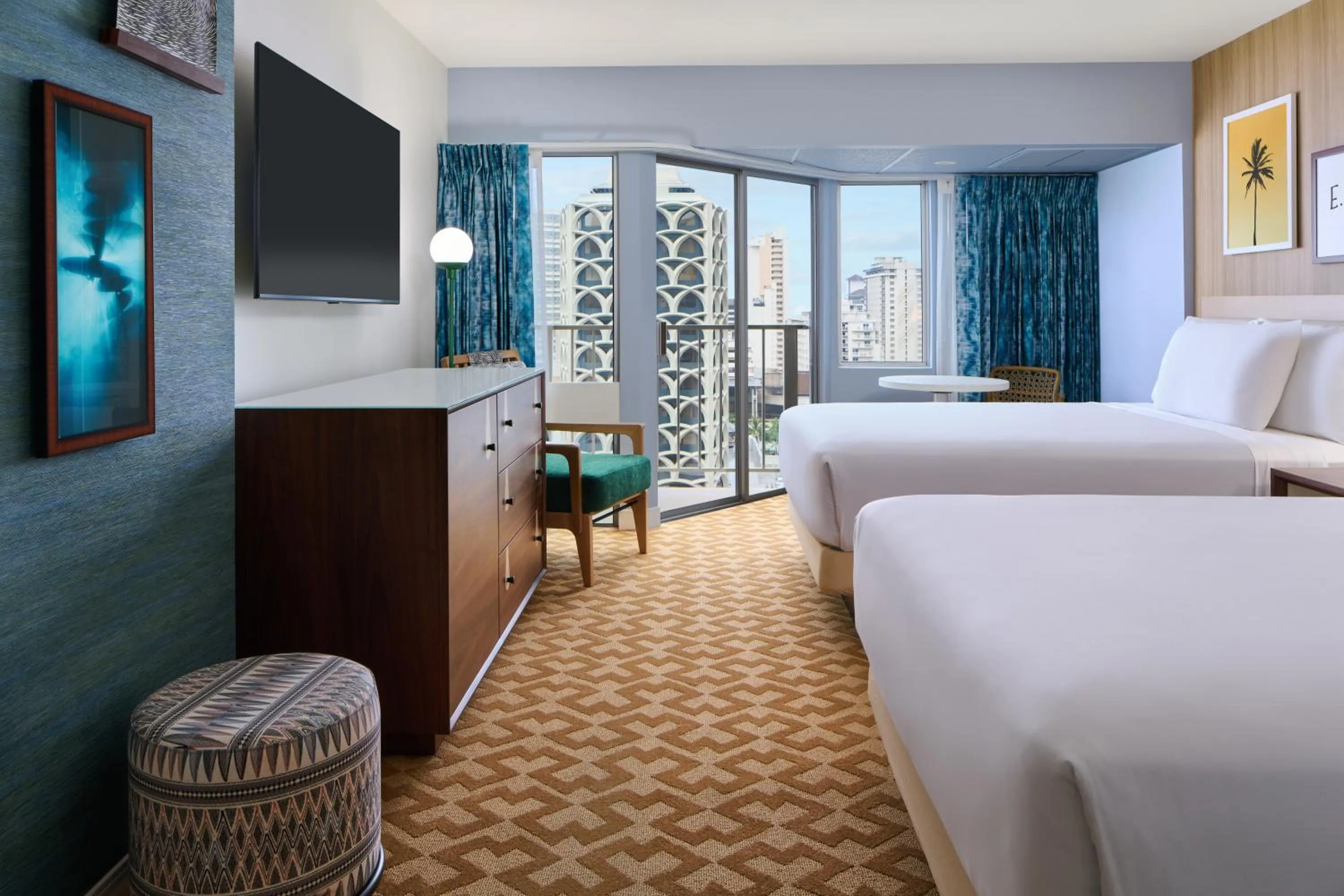 Photo of the whole room, Bed in Waikiki Malia