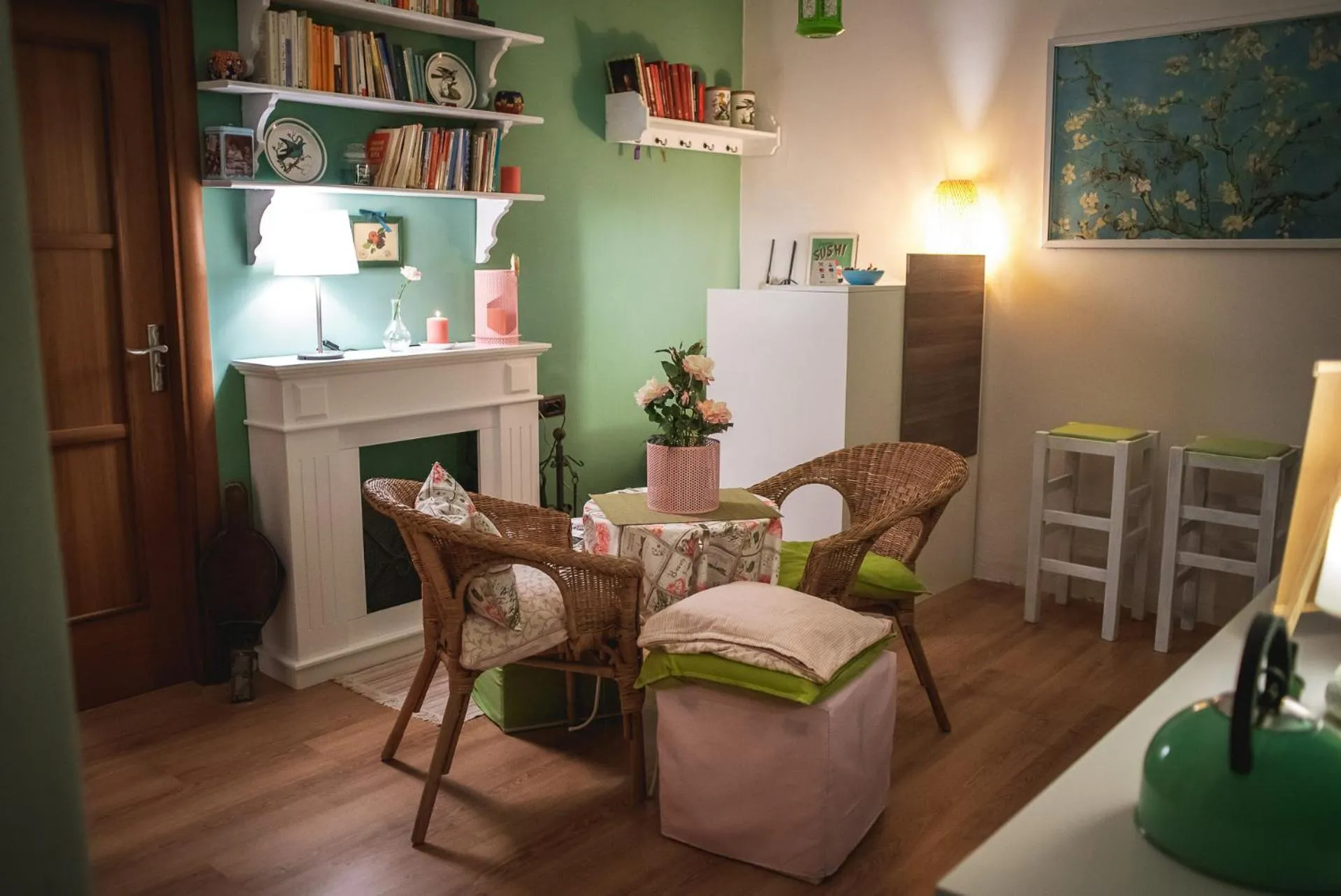 Communal lounge/ TV room in Casa Lena B&B