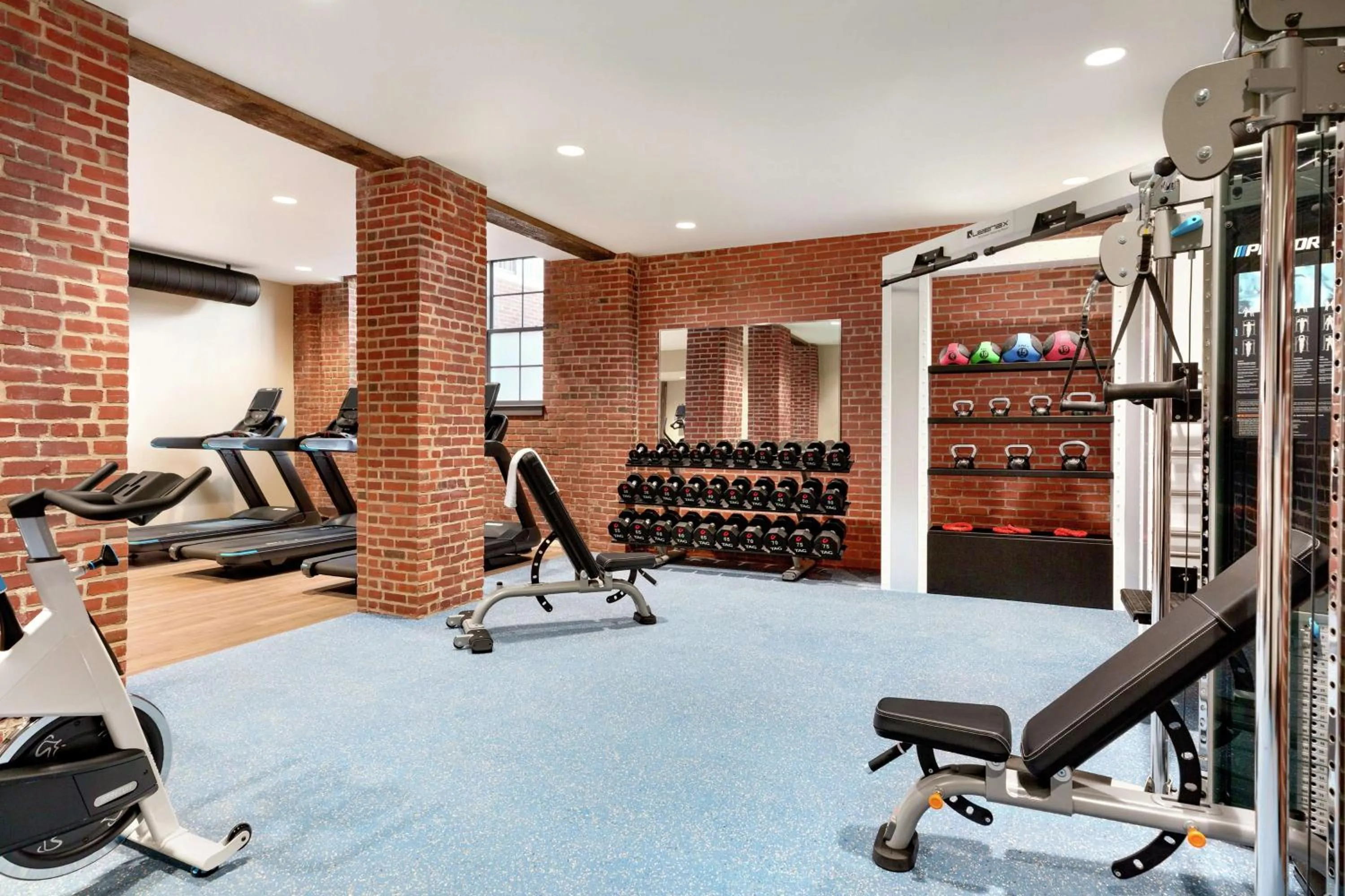 Fitness centre/facilities in The Wilbur Lititz, Tapestry Collection By Hilton