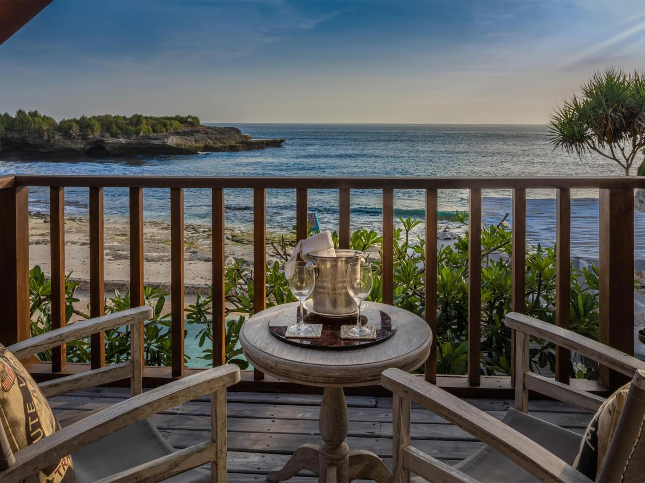 Balcony/Terrace in Villa Voyage