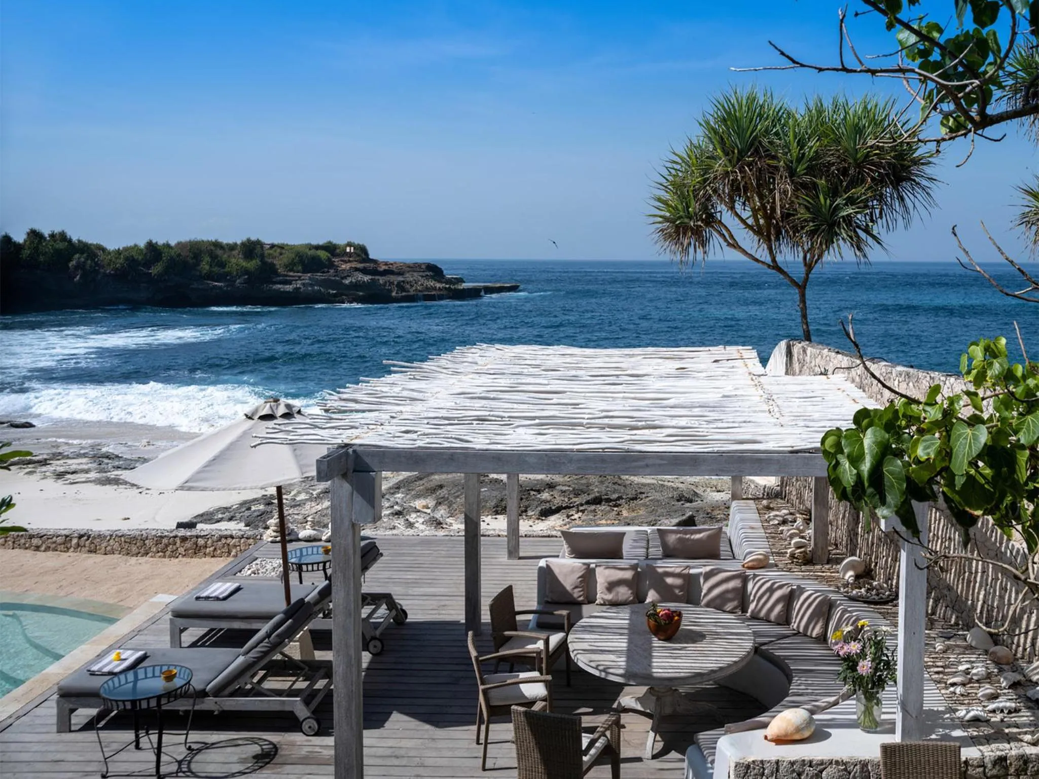 Patio in Villa Voyage