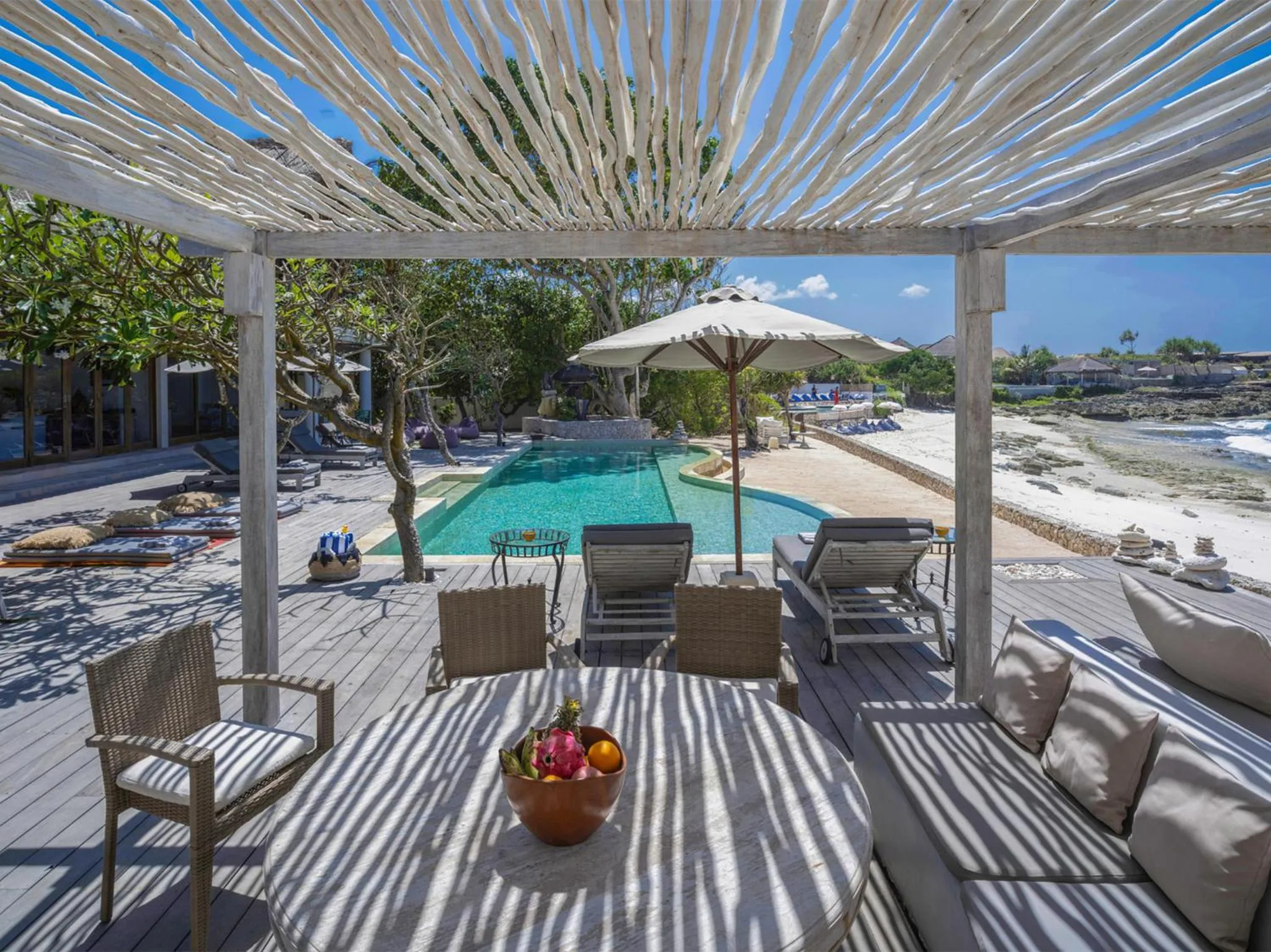 Patio in Villa Voyage