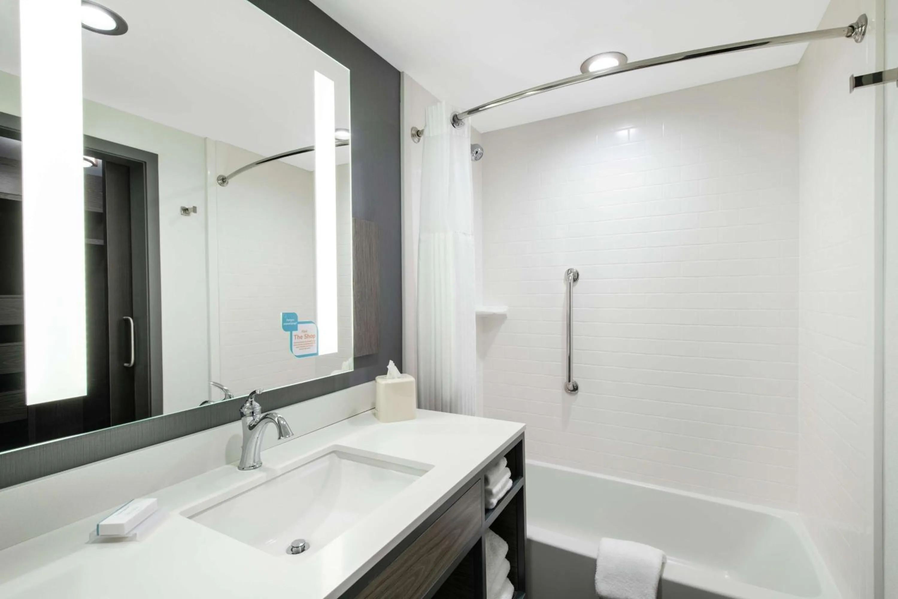 Bathroom in Hilton Garden Inn Pittsburgh Area Beaver Valley, Pa