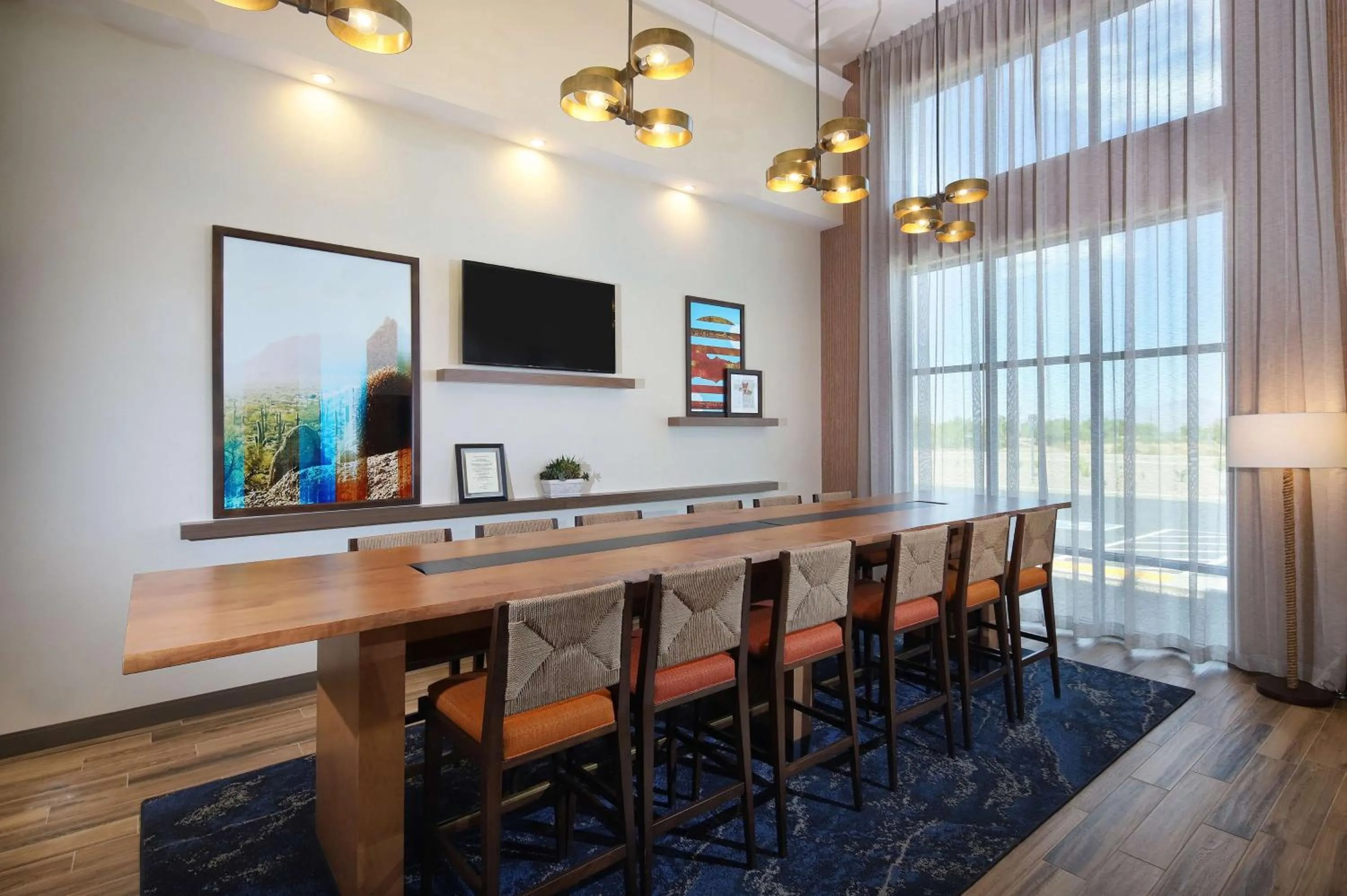 Lobby or reception in Hampton Inn Suites Tucson Tech Park