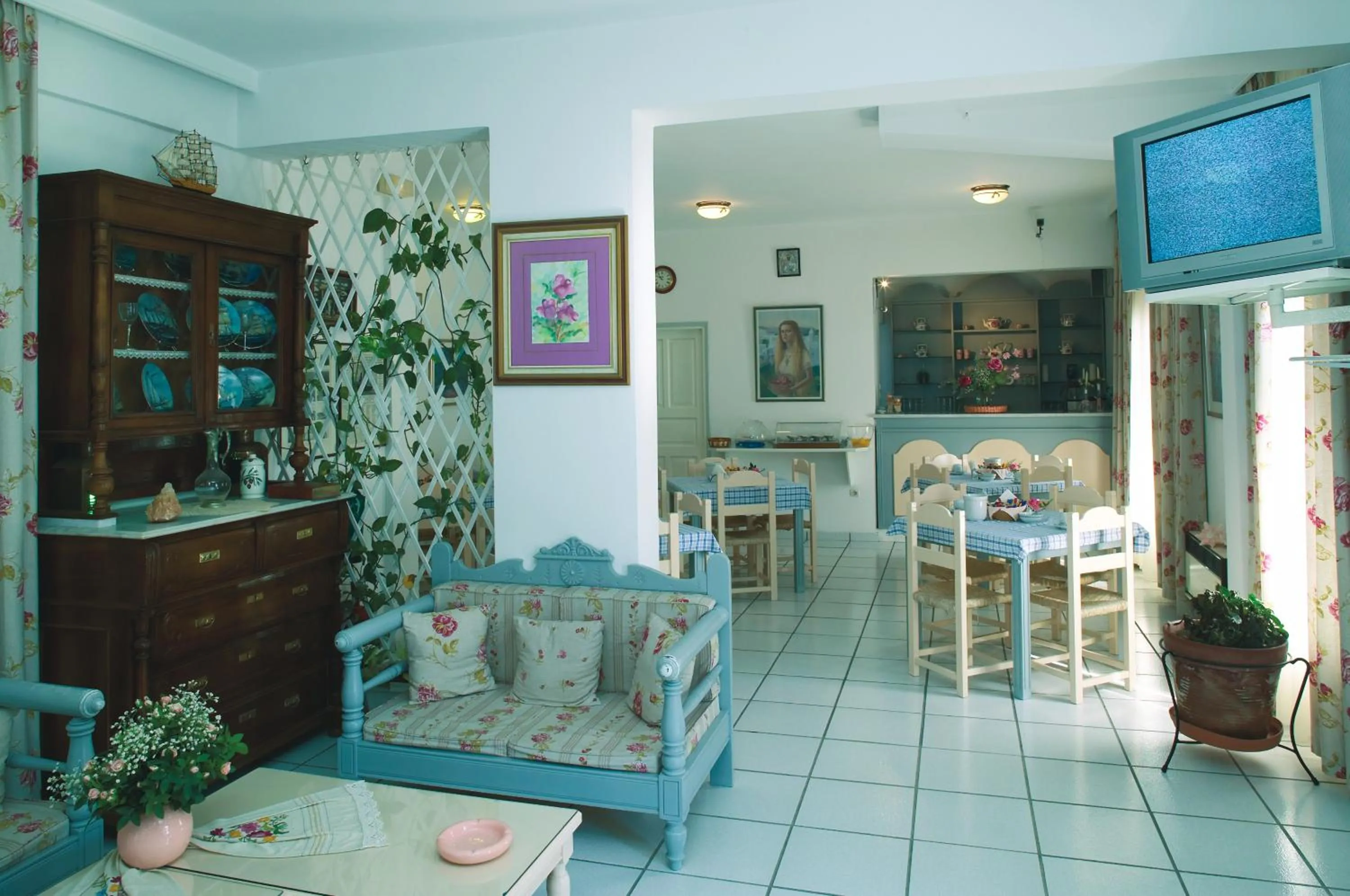 Lobby or reception in King Thiras Hotel