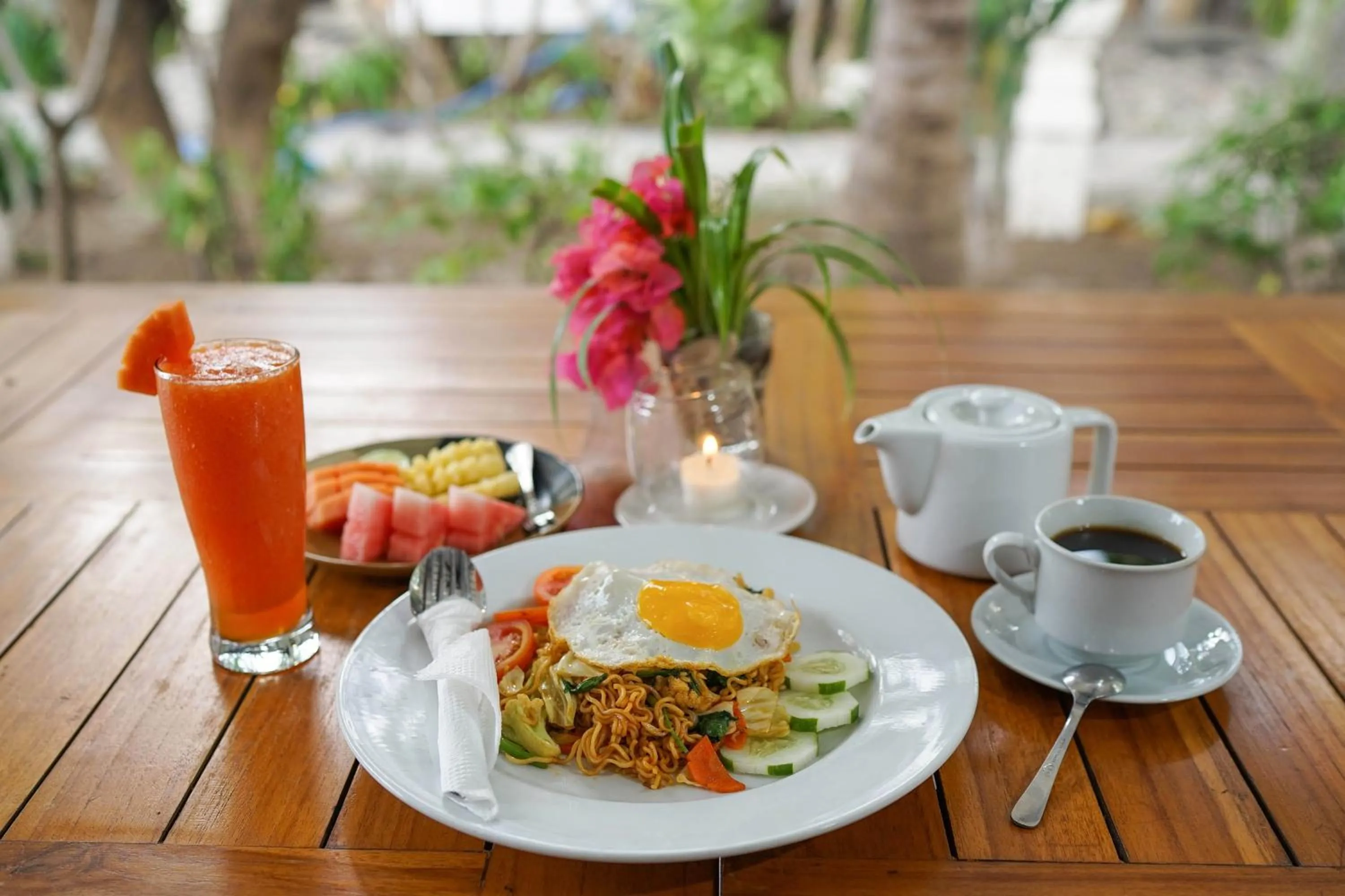 Food and drinks in Martas Hotel