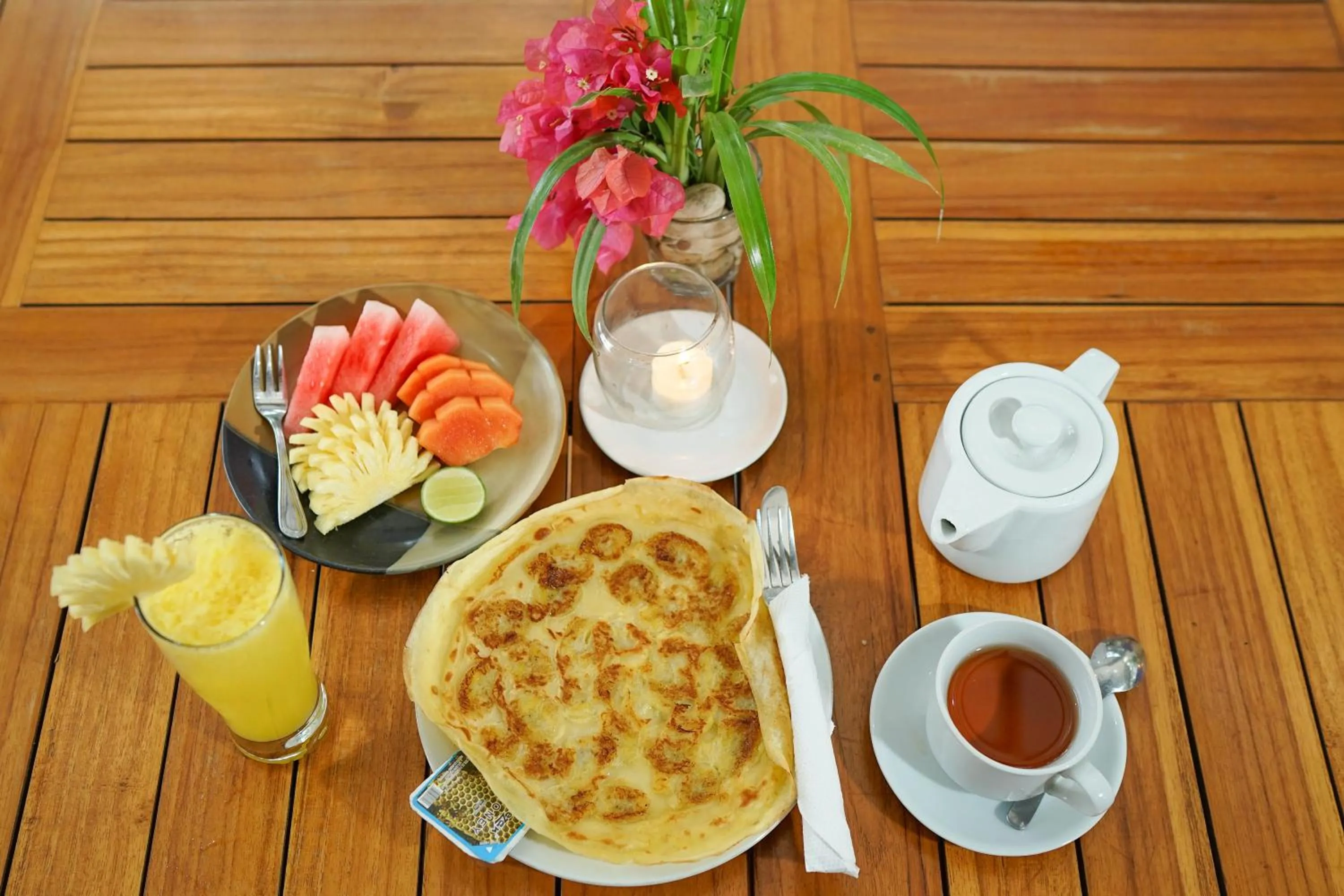 Food and drinks in Martas Hotel