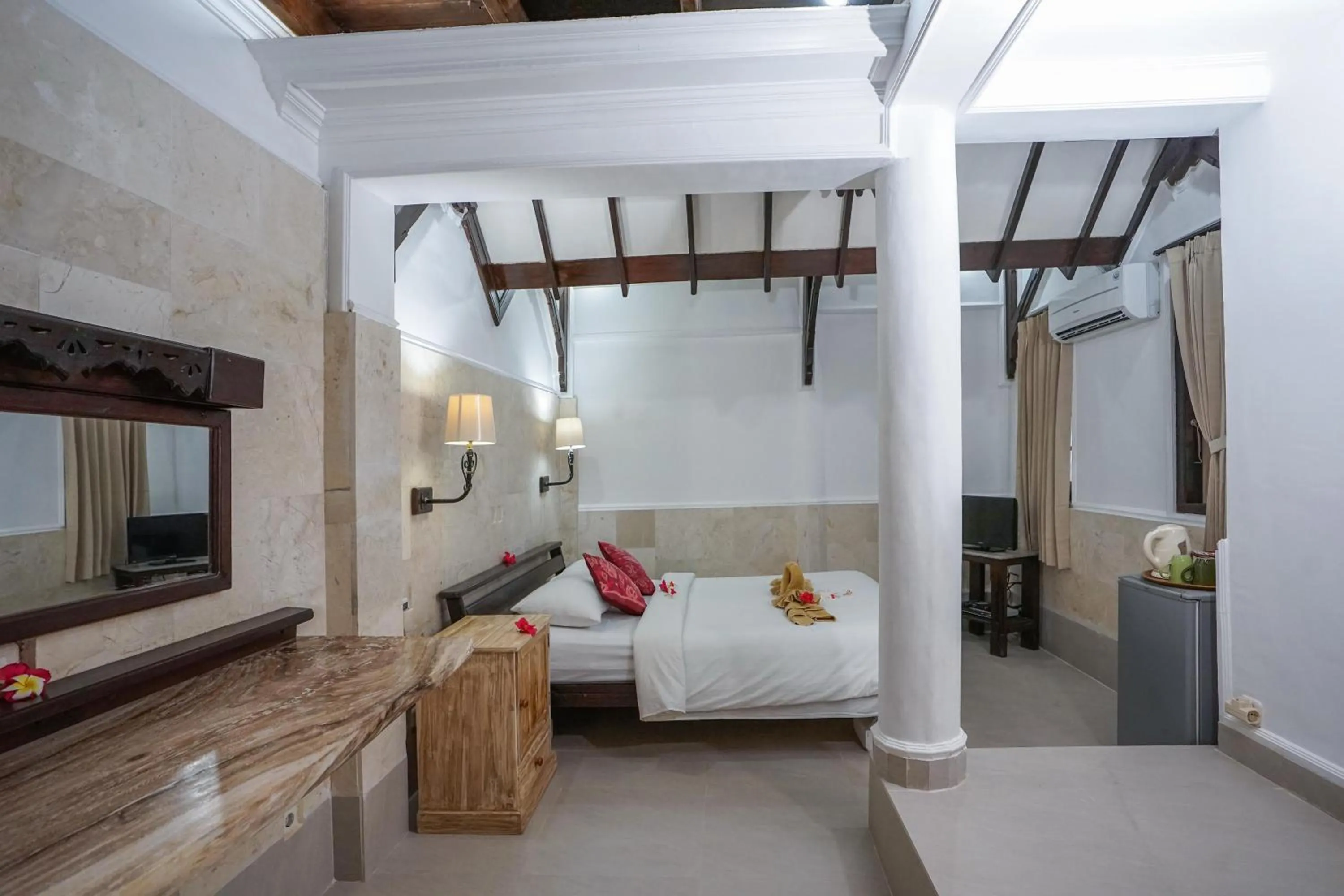 Bedroom, Bed in Martas Hotel