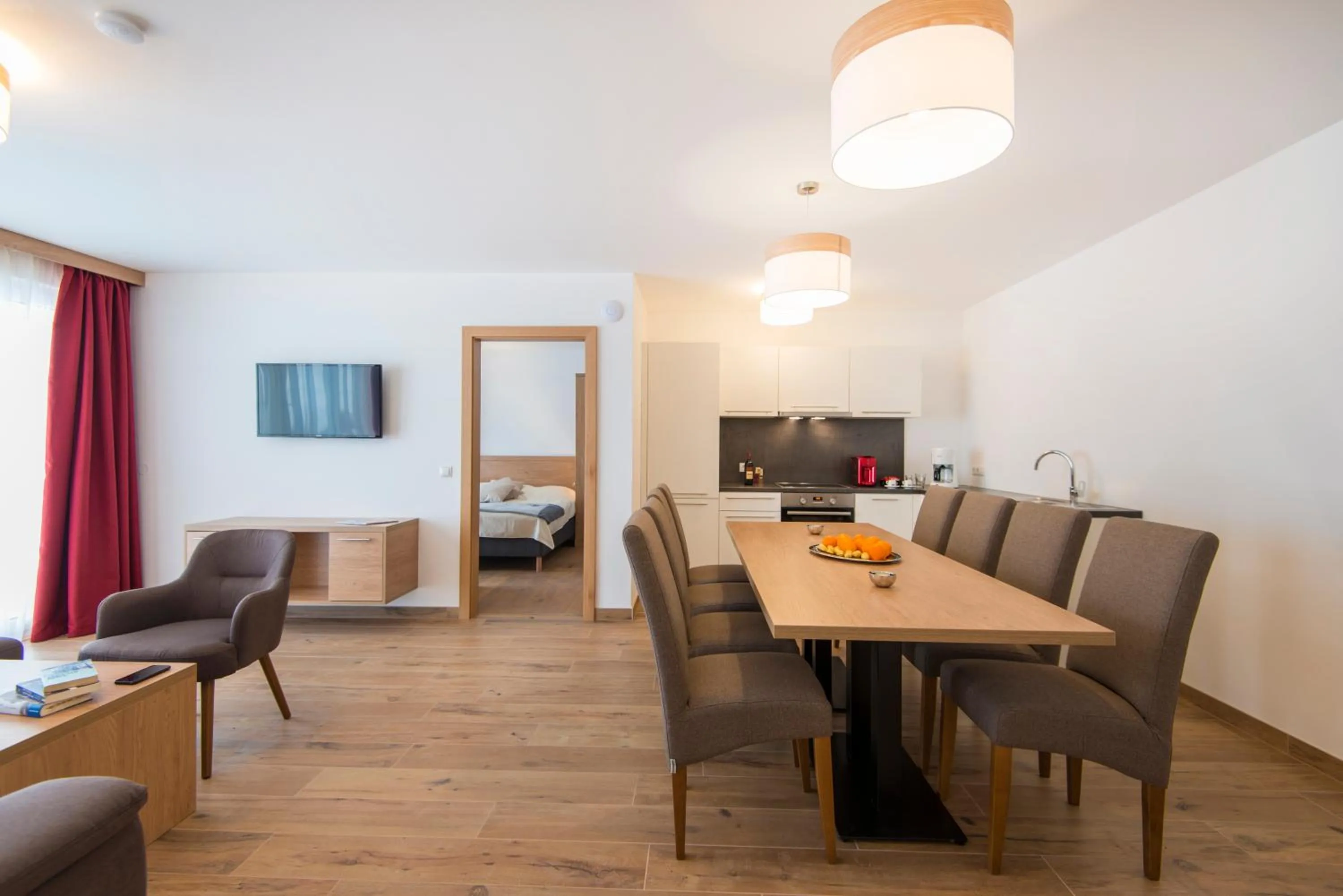 Living room in Apartment Dorf Wagrain Alpenleben by AlpenTravel