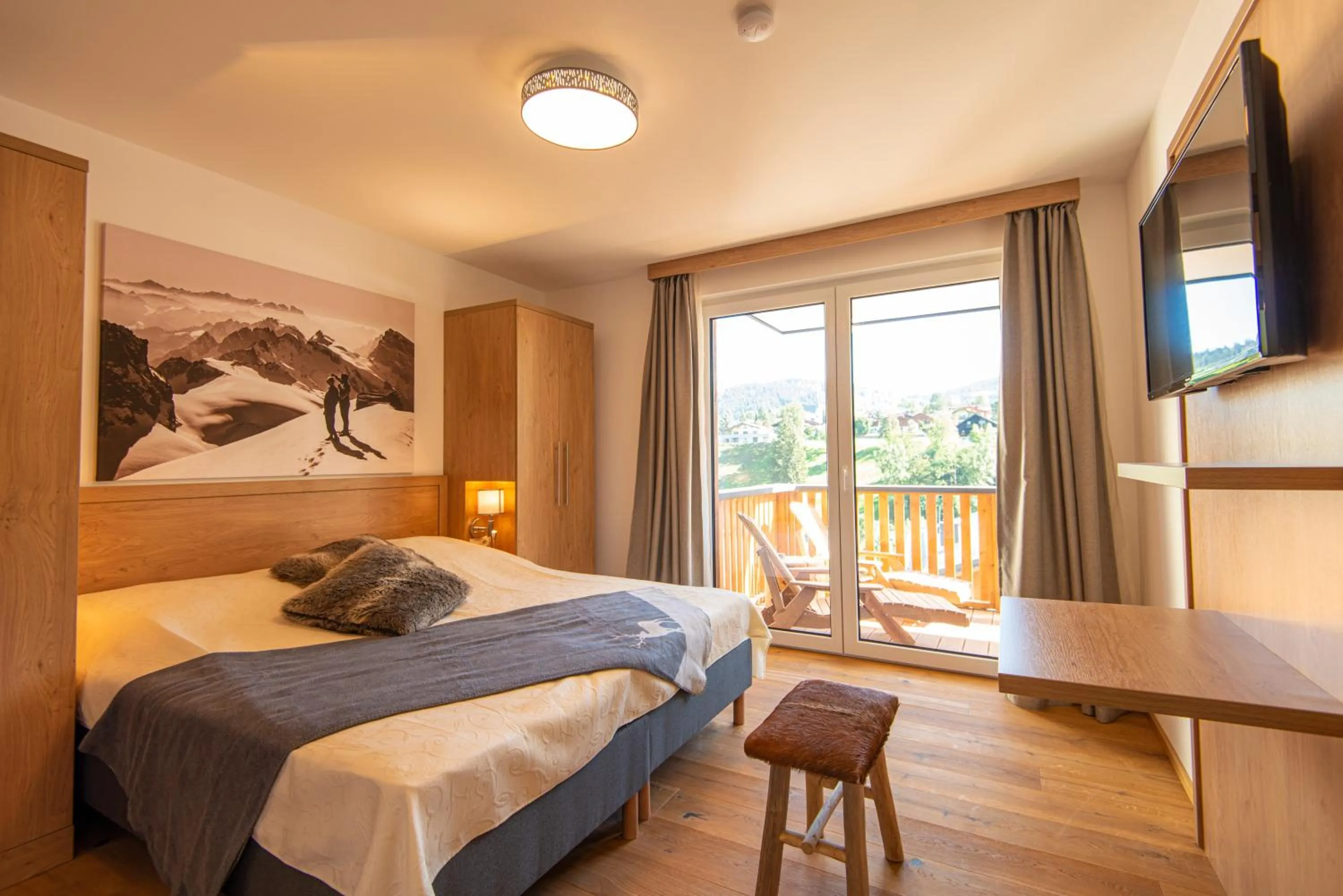 Photo of the whole room, Bed in Apartment Dorf Wagrain Alpenleben by AlpenTravel