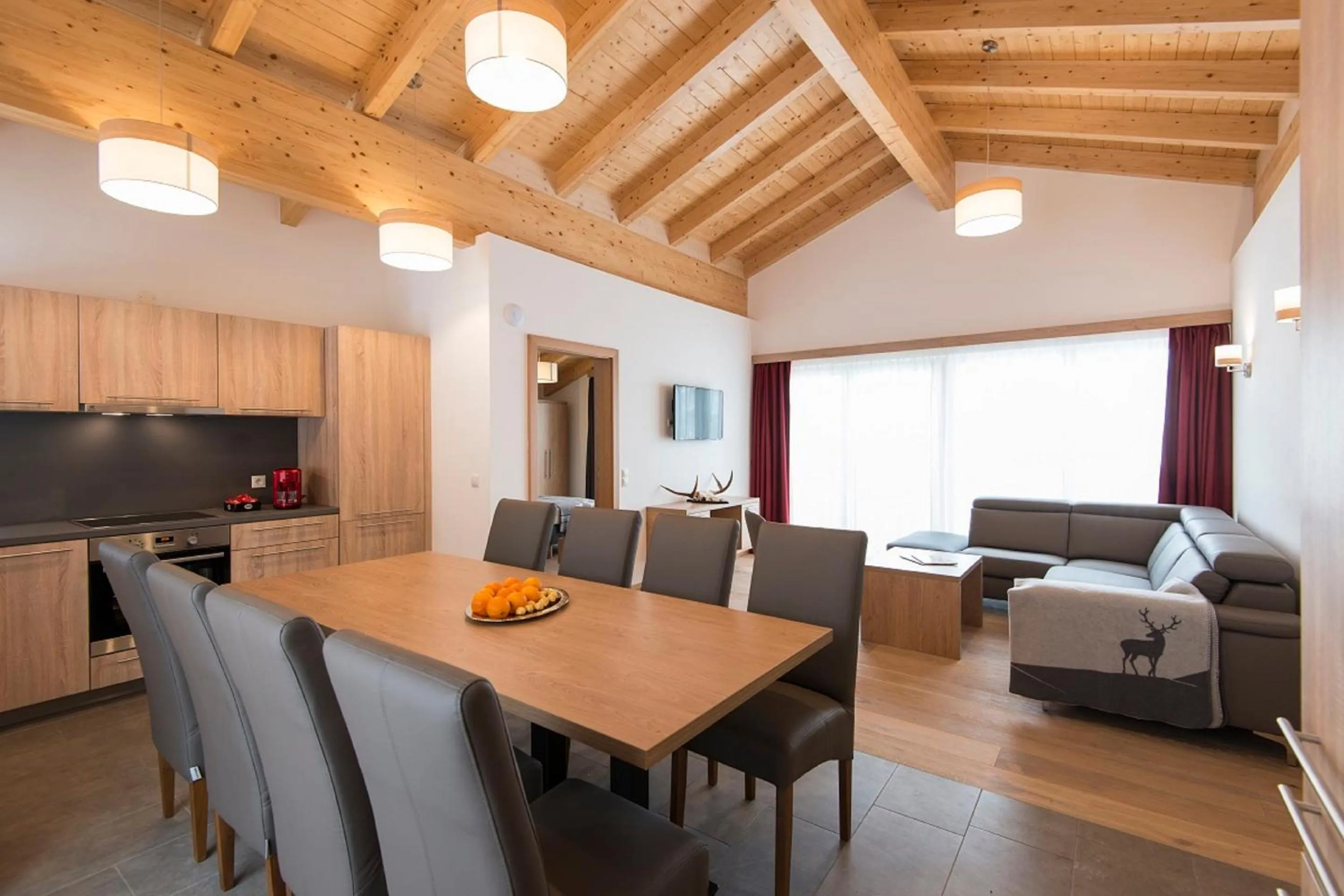 Living room in Apartment Dorf Wagrain Alpenleben by AlpenTravel