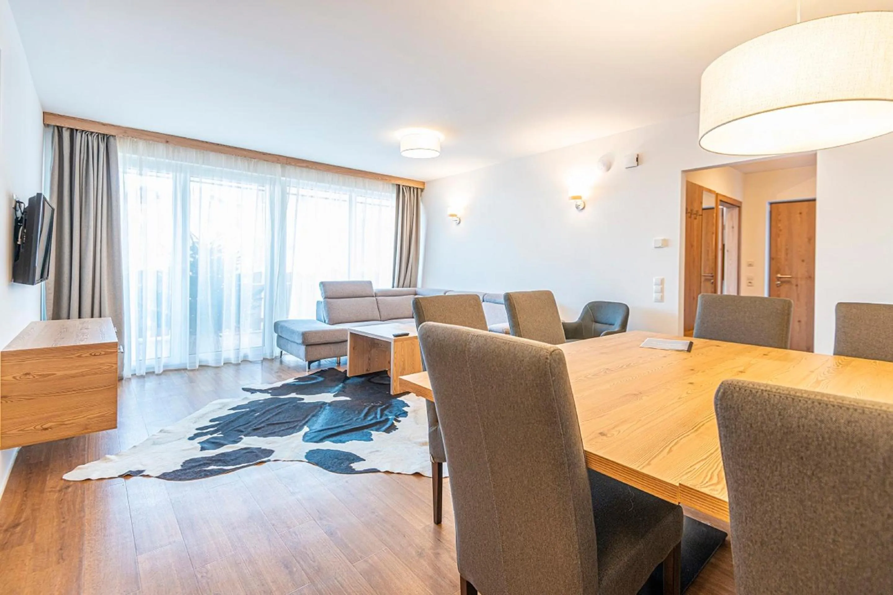 Living room in Apartment Dorf Wagrain Alpenleben by AlpenTravel