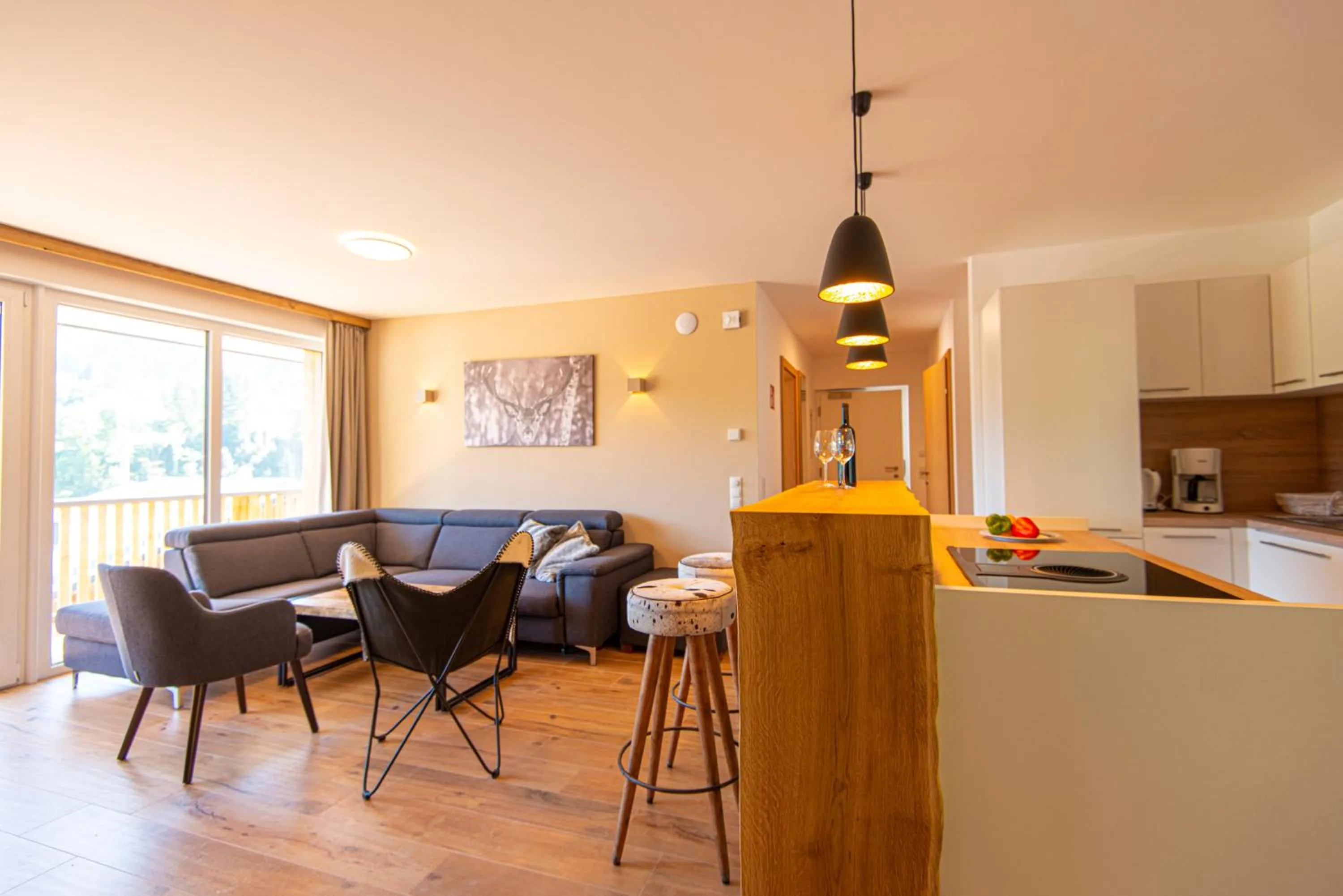 Kitchen or kitchenette in Apartment Dorf Wagrain Alpenleben by AlpenTravel